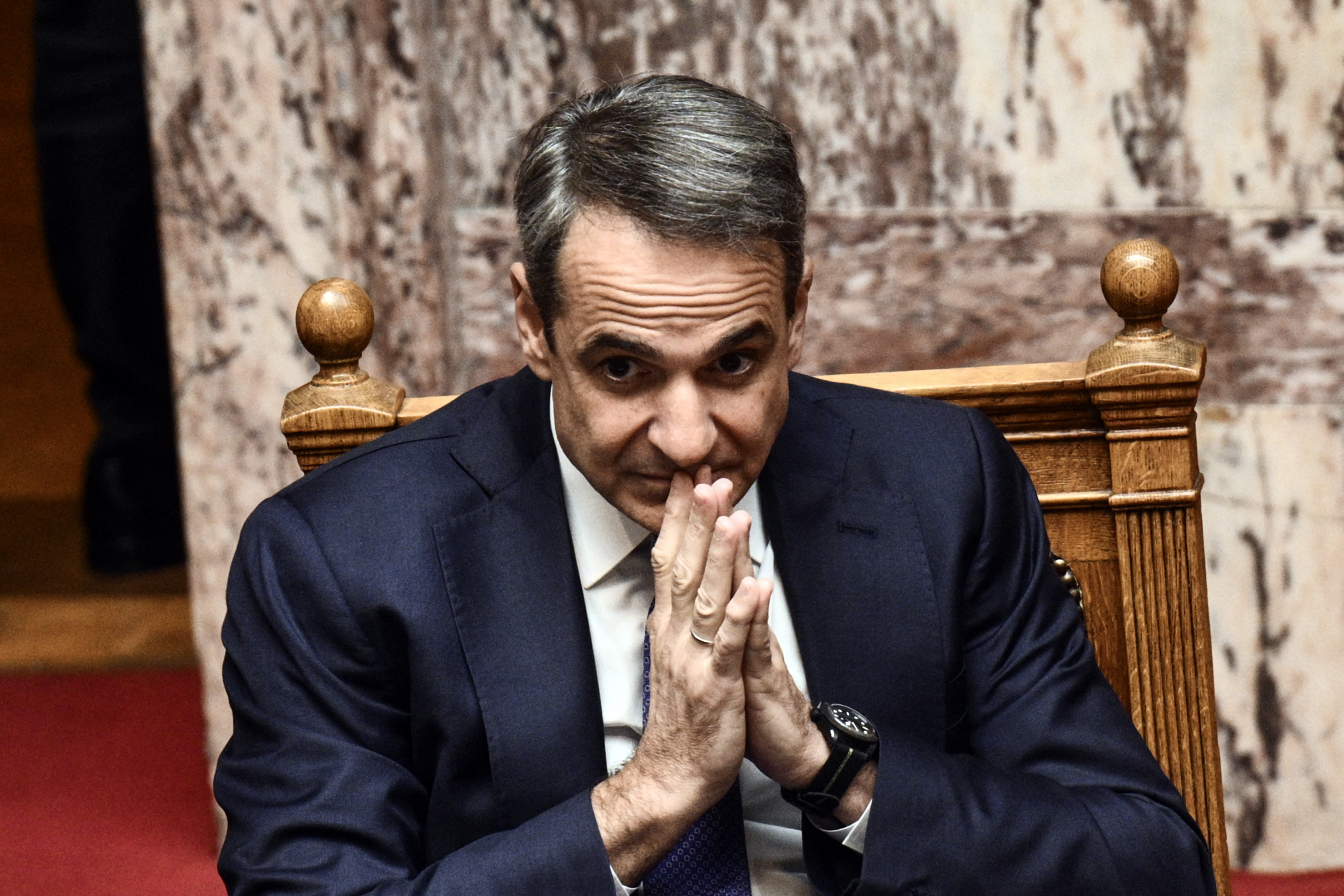 Greek PM Mitsotakis personally spearheaded the bill. /Angelos Tzortzinis/AFP