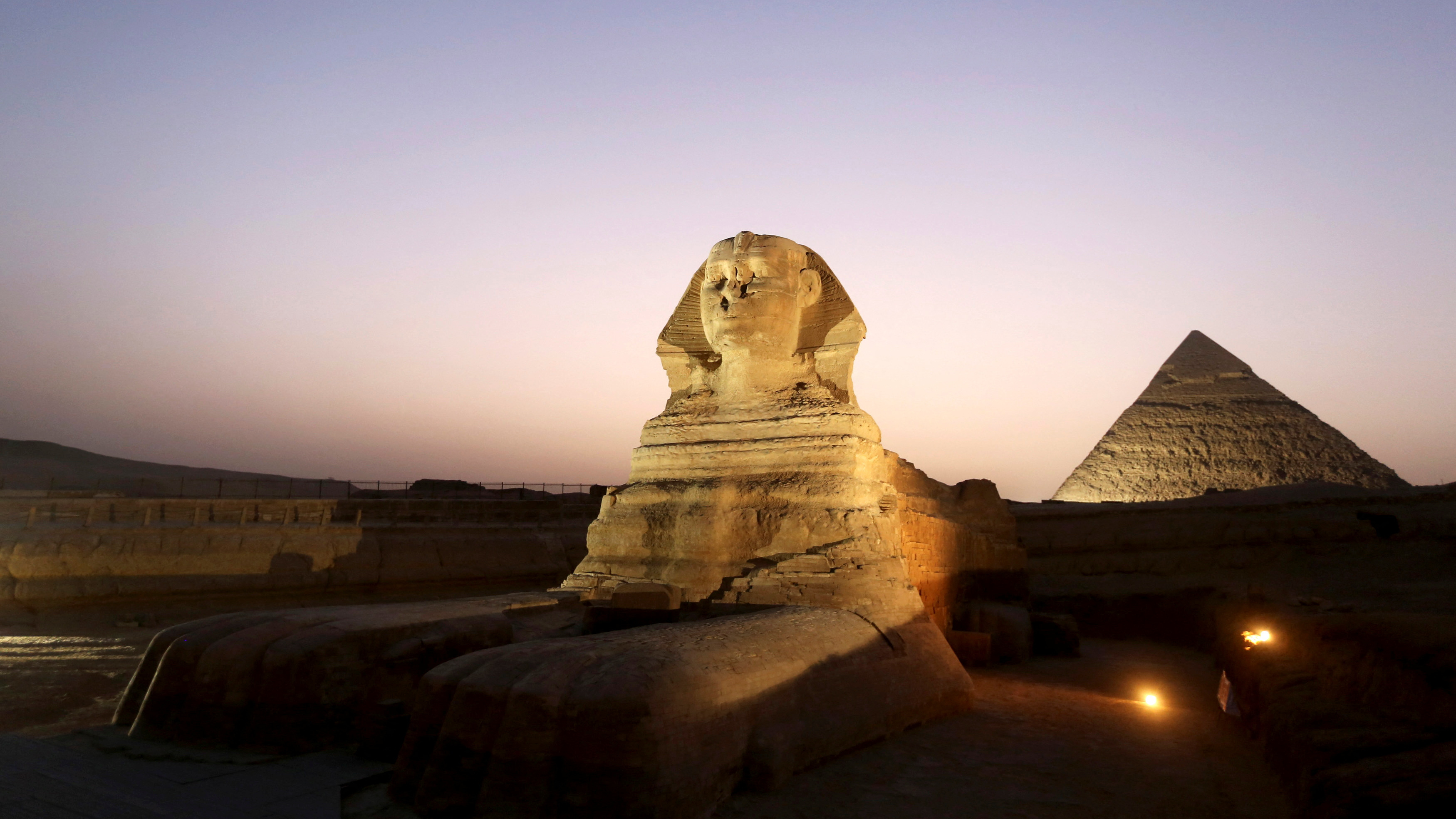 The Great Sphinx and pyramids lure visitors from around the globe. /Mohamed Abd El Ghany/Reuters
