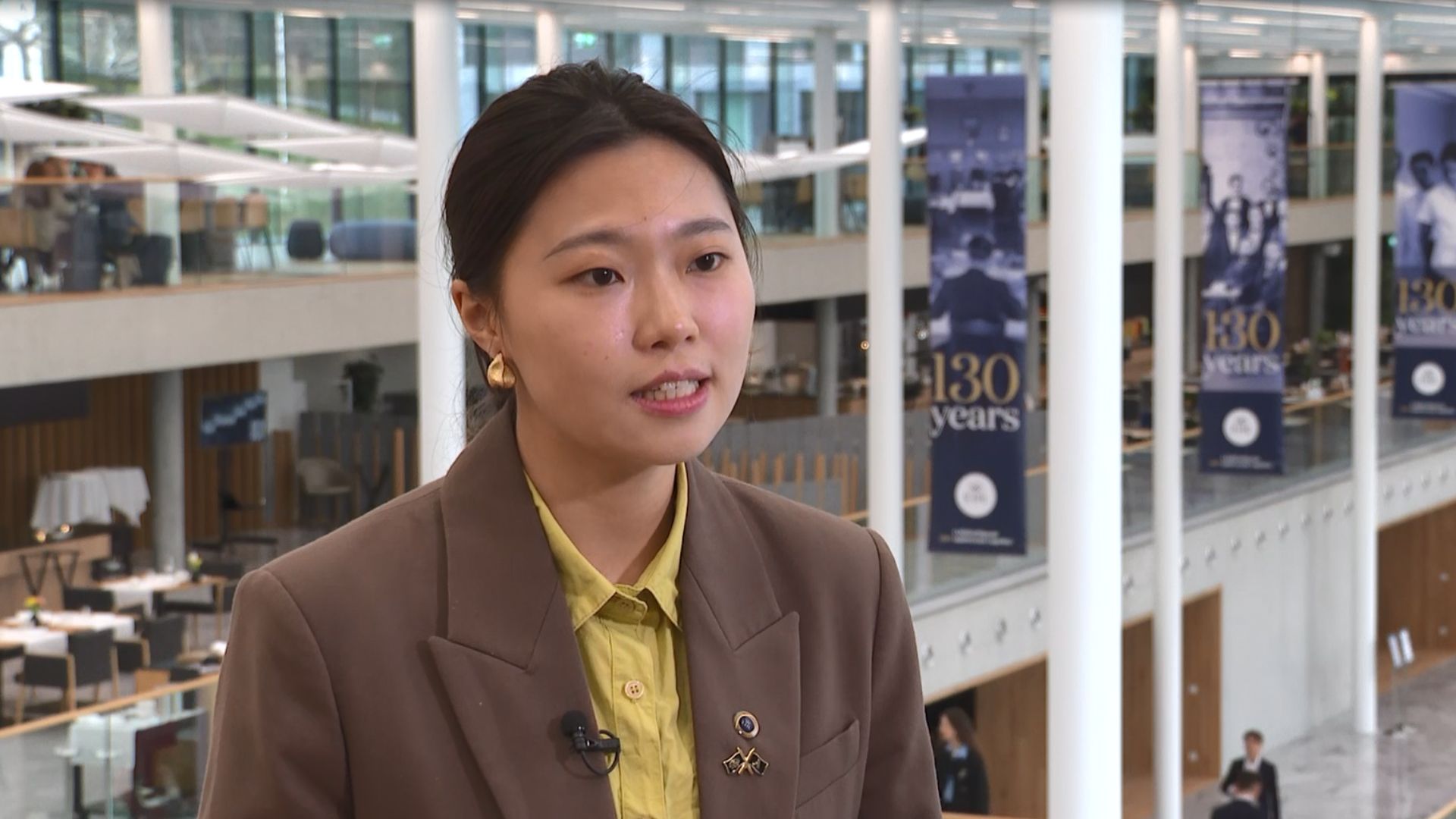 Jeri Liu from Beijing wants a career in luxury marketing. /CGTN