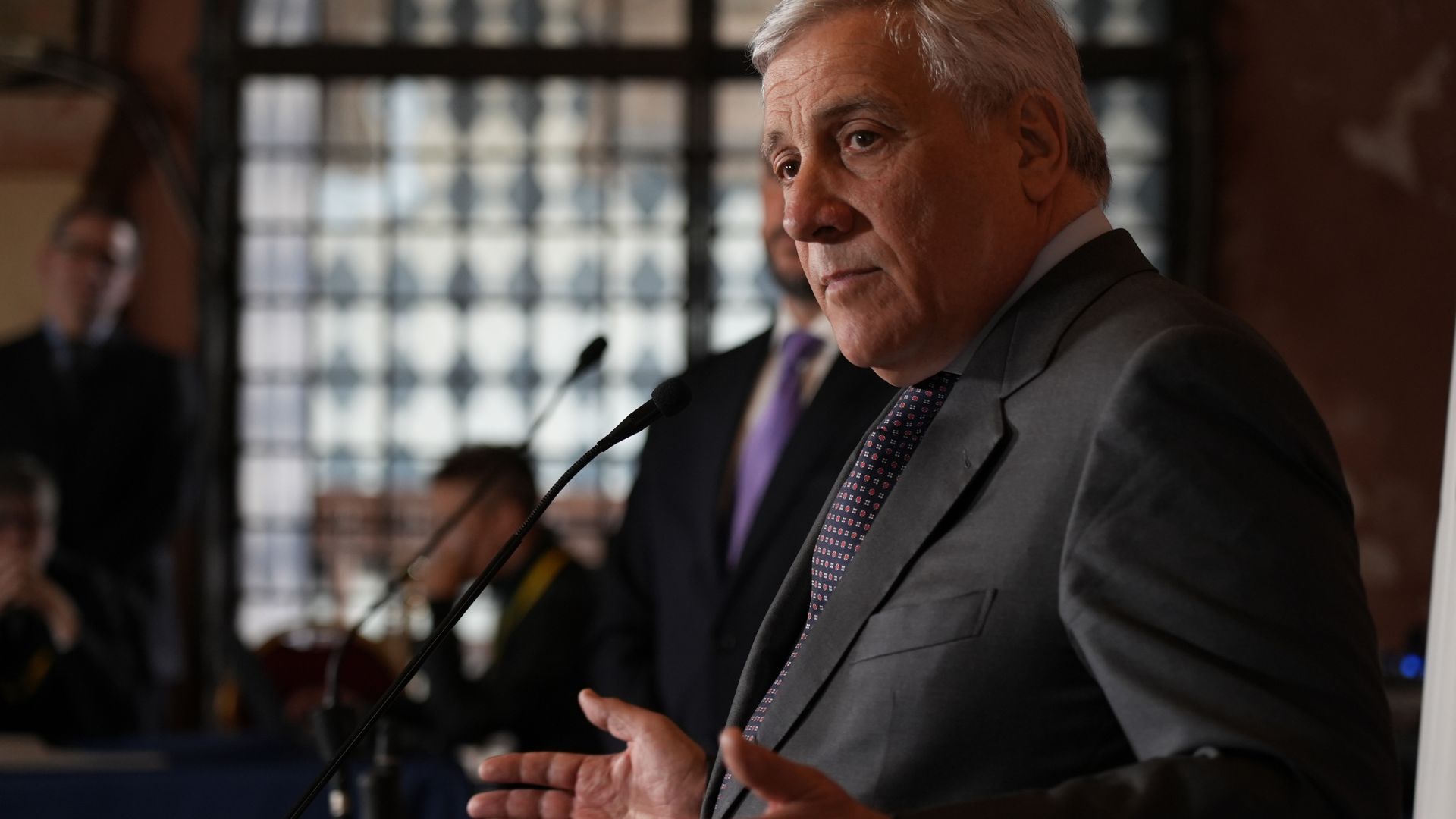 Italy's Foreign Minister Antonio Tajani insists leaving the BRI wasn't hostile. /CGTN
