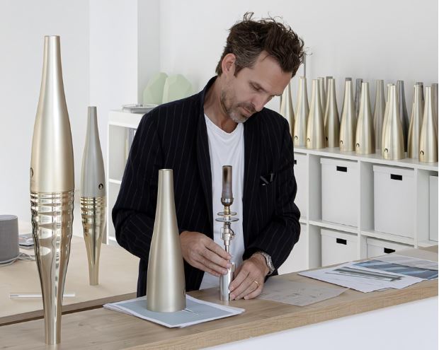Designer Mathieu Lahanneur says he wanted to build a torch that was 'extremely pure, iconic, and almost essential.'/Mathieu Lahanneur