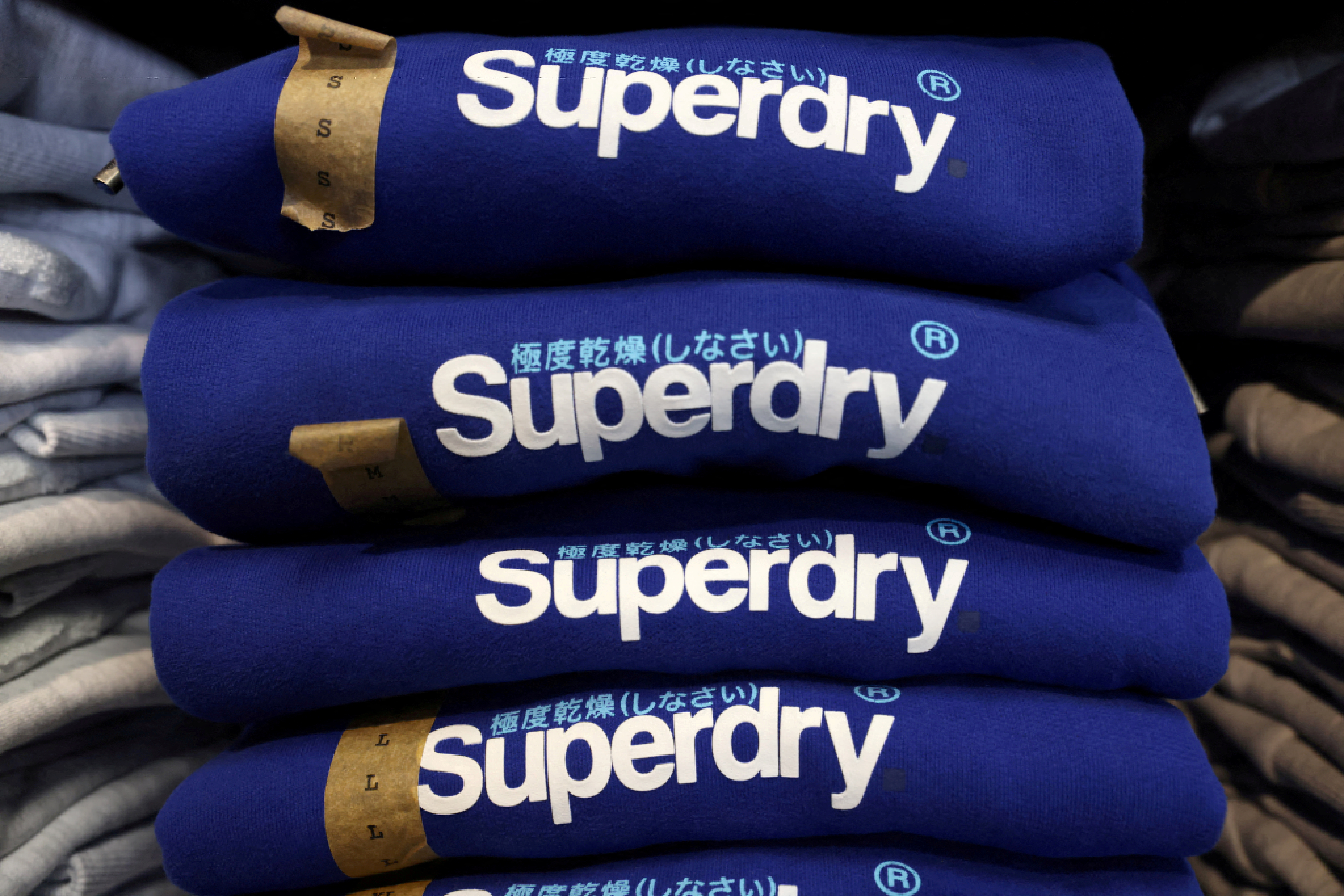 Shares of clothing retailer Superdry fell more than 80 percent in the first four months of the year. /Andrew Kelly/Reuters