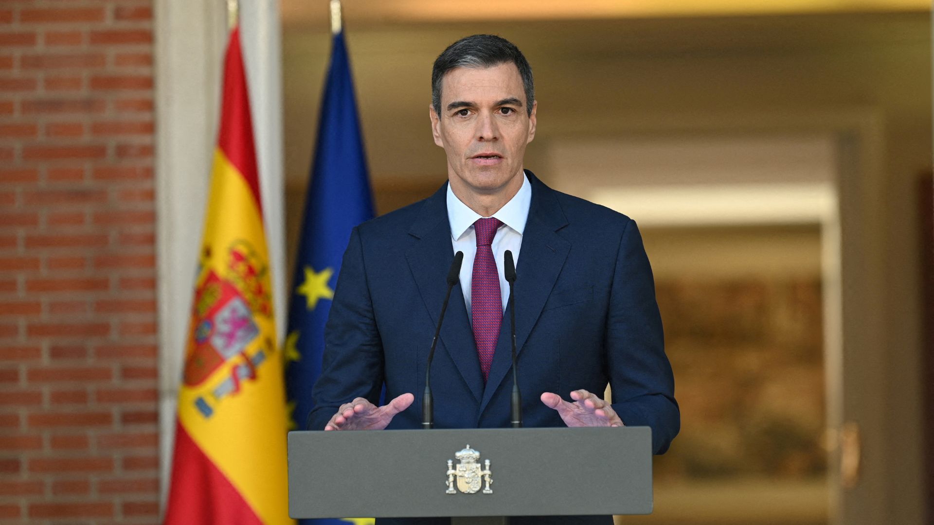 Spain's Prime Minister Pedro Sanchez says Milei is 'not up to the task' of leading an important bilateral relationship. /Borja Puig de la Bellacasa/Pool via Reuters