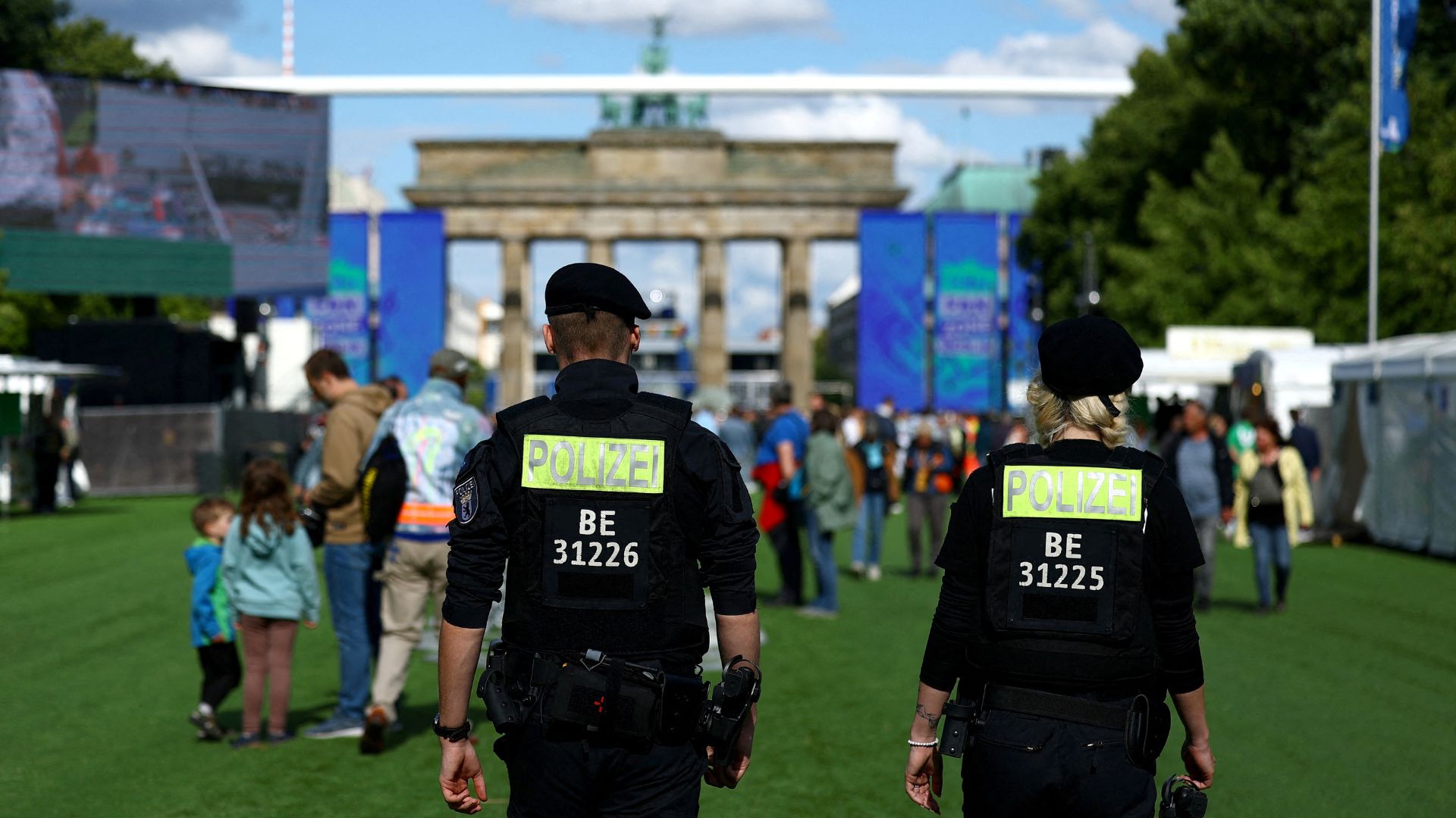 Germany welcomed police officers from across Europe on Thursday to bolster its defences against potential threats at the Euro 2024./Lisi Niesner/Reuters