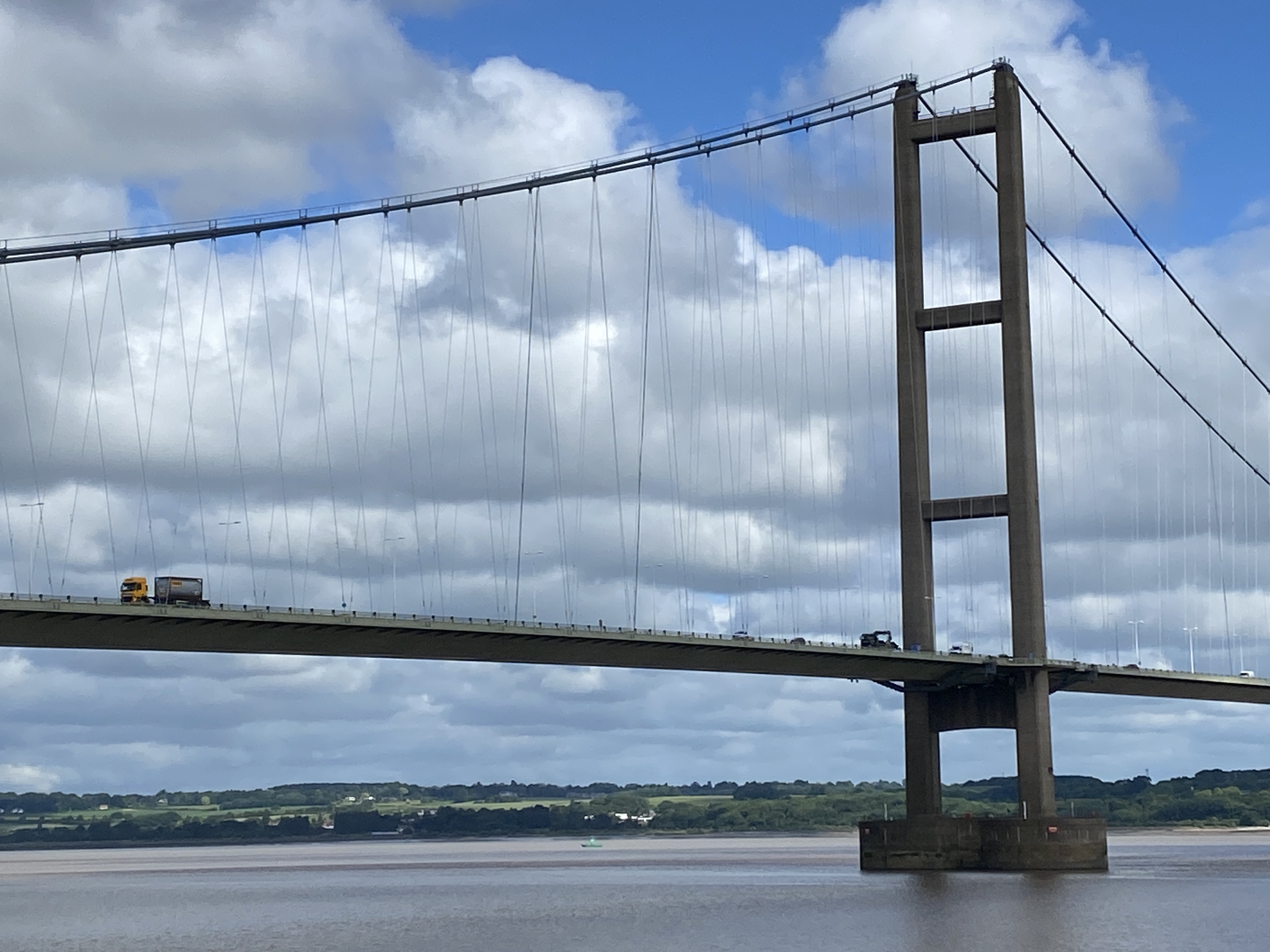  The Humber Bridge is an important gateway. /Iolo ap Dafydd/CGTN