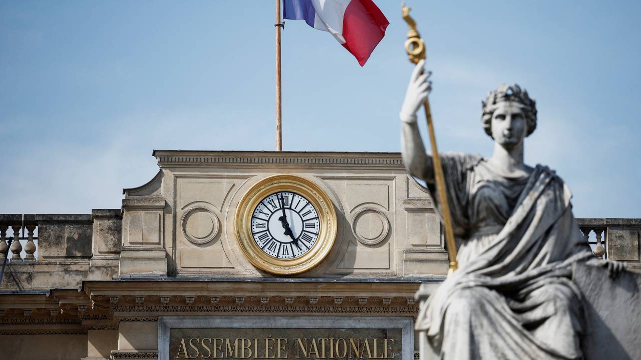 As the center gets squeezed, French citizens are voting in one of the most consequential selection since the 1950s. /Benoit Tessier/Reuters