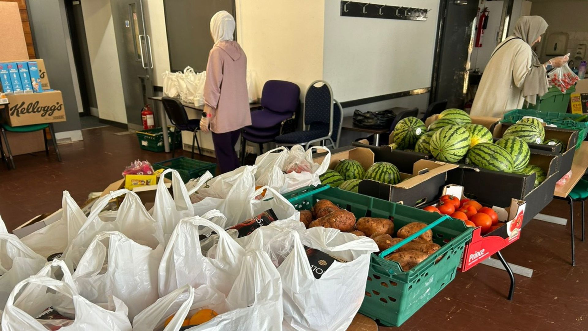 Food banks have hugely grown in number in recent years. /Wolverhampton Muslim Forum