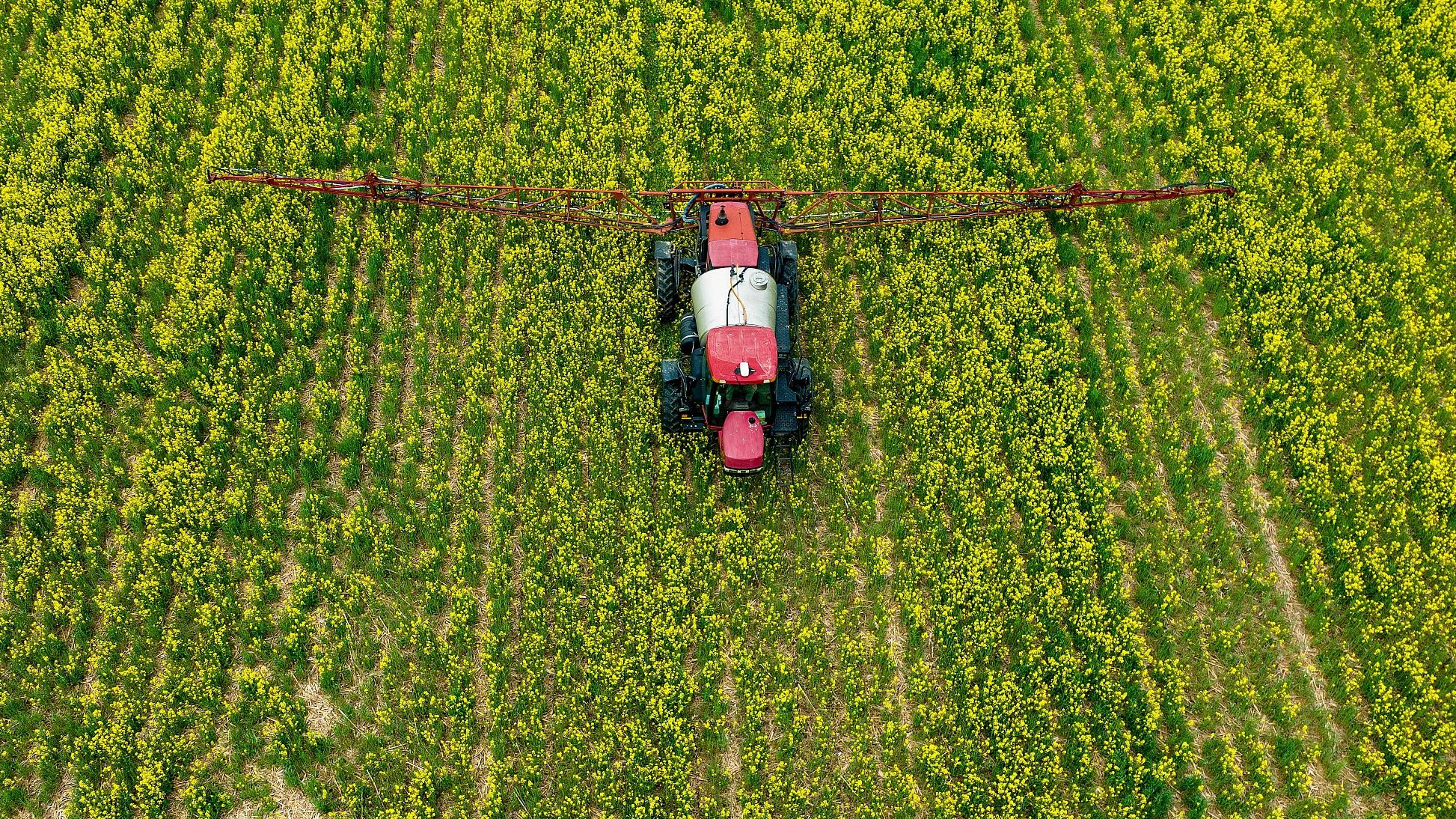 Pesticides are regularly used by farmers around the world but can pose a threat to water. /Jim Watson/CFP