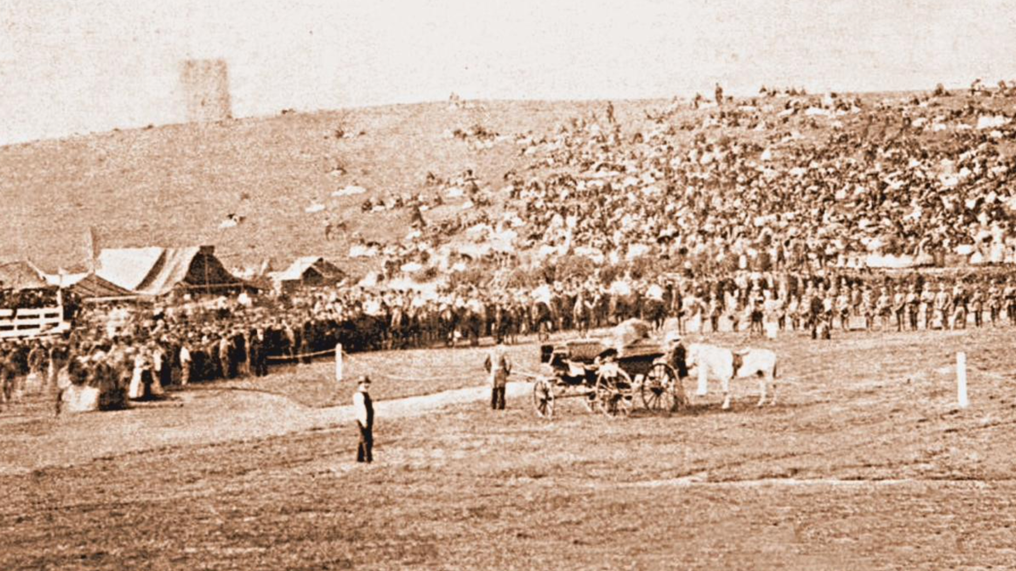 Archival photo of Wenlock Olympian Games in June 1867. /Wenlock Olympian Society