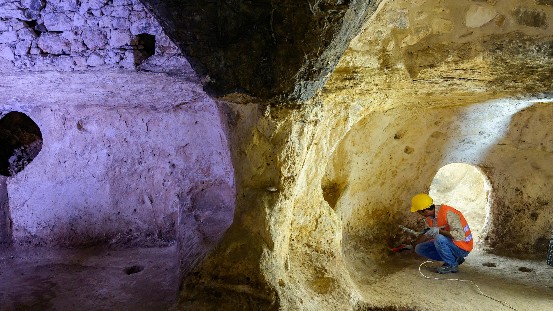 Historians believe parts of Midyat's 'underground city' may date back to 859 BC. /Yasin Akgul/AFP