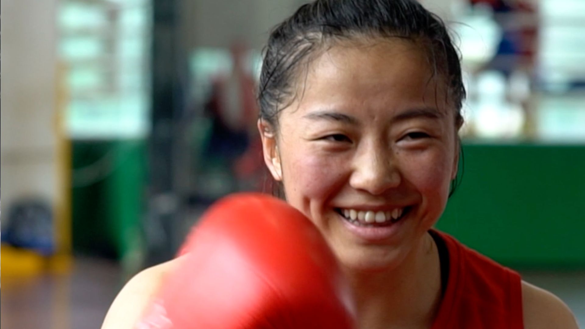 Chinese fighter Wu Yu has gold in her sights in Paris and is combatting stereotypes outside the ring. /CGTN