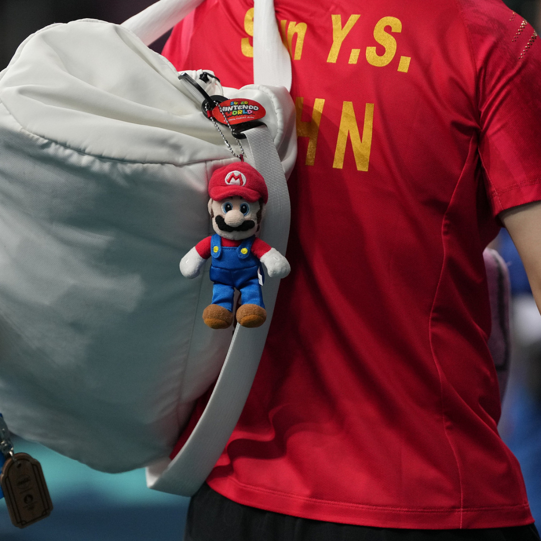 China's table tennis player Sun Yingsha leaves the court after competition. /CFP Photo