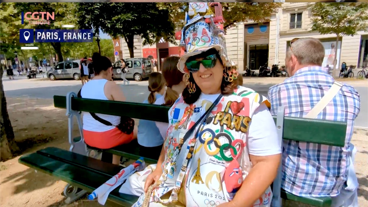 Olympic 'superfan' can't get enough of the Games