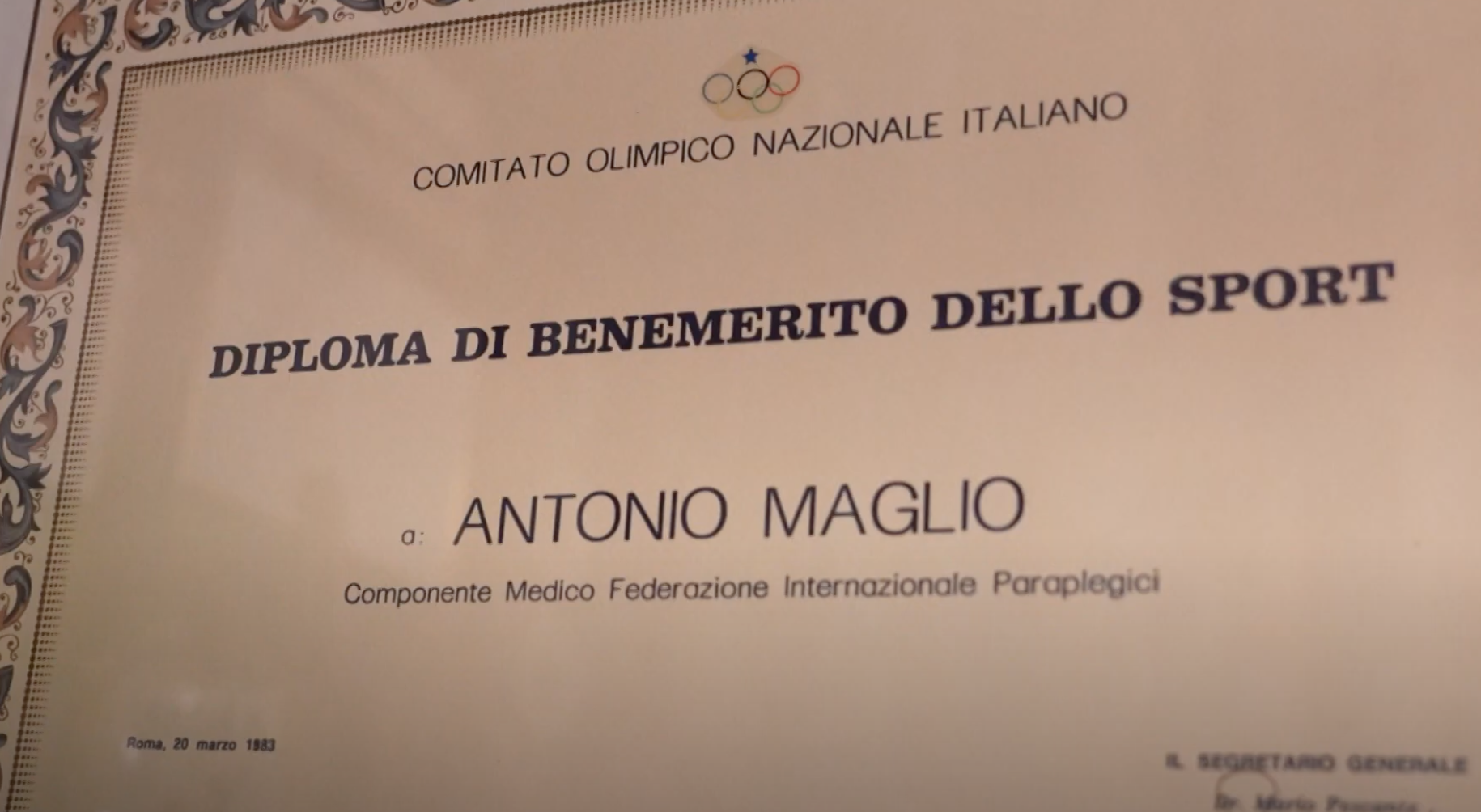 Maglio dedicated his life to ensure his paraplegic patients lived with dignity and equality. /CGTN