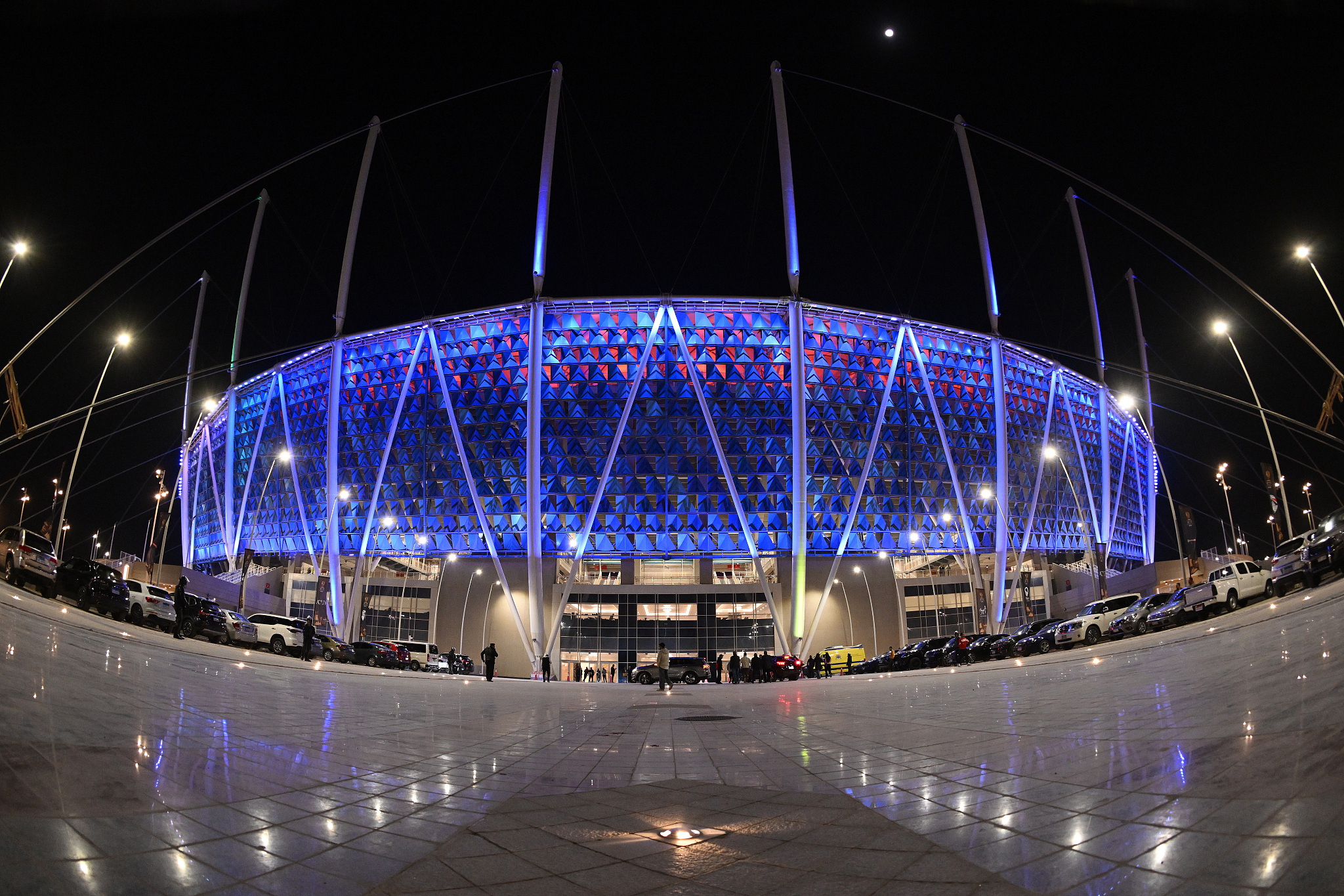 Egypt opened a 93,000-seat stadium in its Olympic City complex earlier this year. /CFP