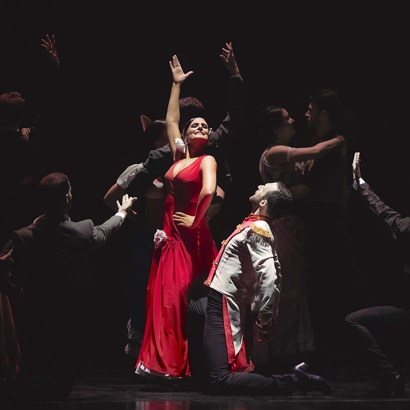 Carmen, interpreted by The Madrid Ballet Flamenco Company.