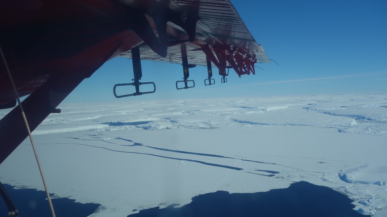 Thwaites is particularly vulnerable; its ice rests on a bed that lies far below sea level, sloping downwards toward the center of West Antarctica. /Carl Robinson/British Antarctic Survey