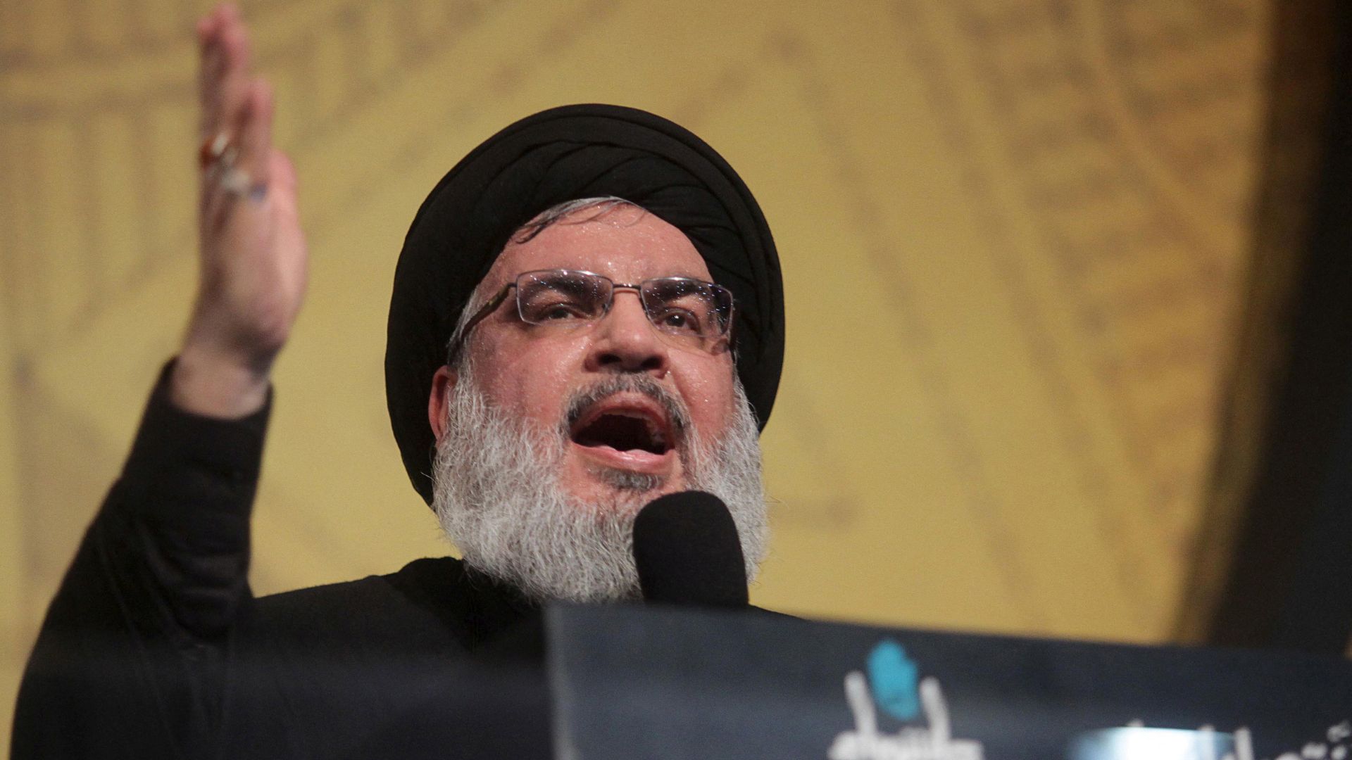 Hezbollah leader Sayyed Hassan Nasrallah. /Khalil Hassan/Reuters