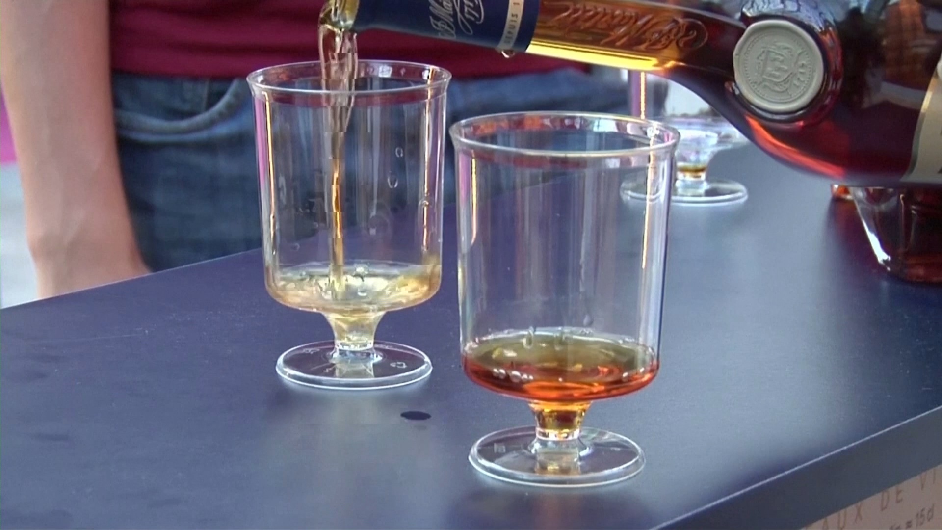 99% of China's EU brandy imports come from France. /CGTN 