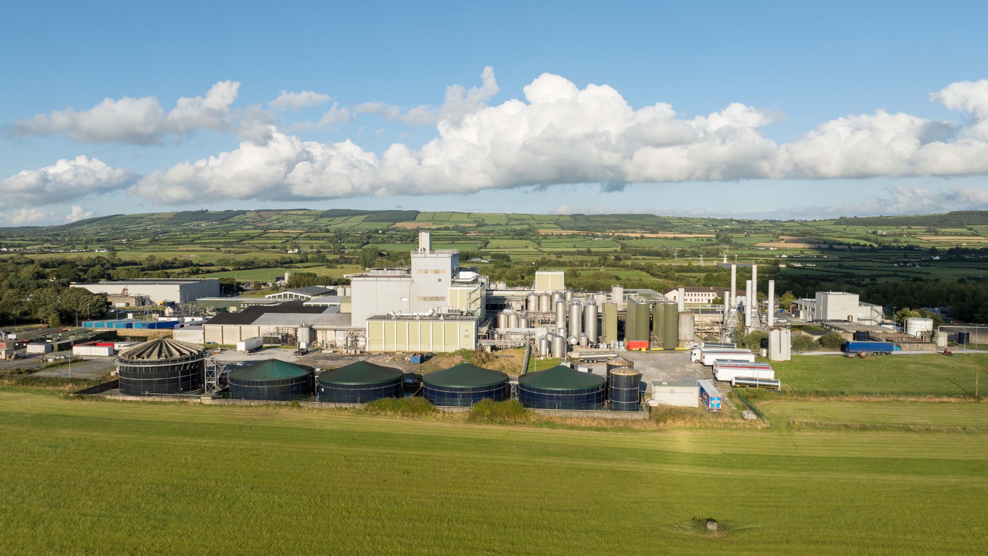 The Tirlan integrated dairy processing plant claims to be the largest in Europe. /Michael Voss