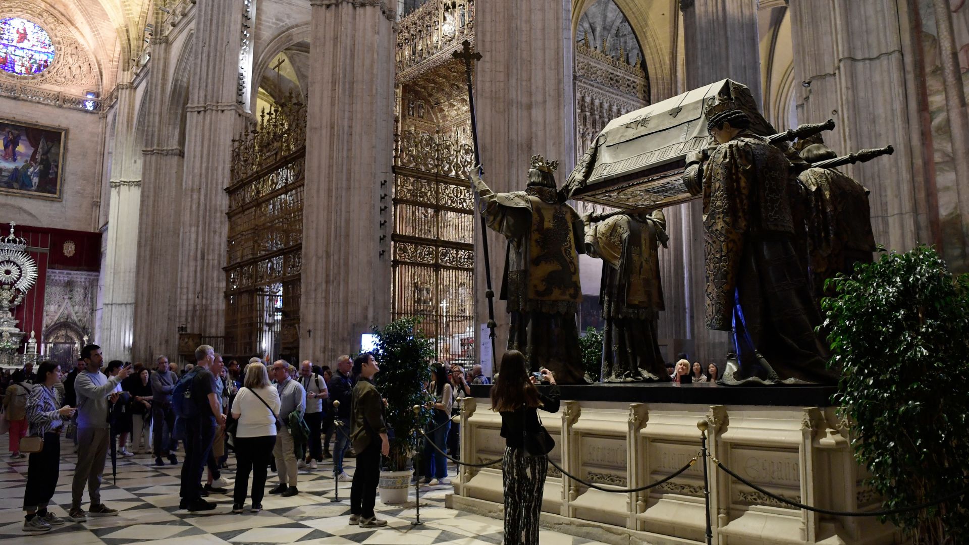 Columbus died in Valladolid, Spain, in 1506 but wished to be buried on the island of Hispaniola that is today shared by the Dominican Republic and Haiti. /Cristina Quicler/AFP