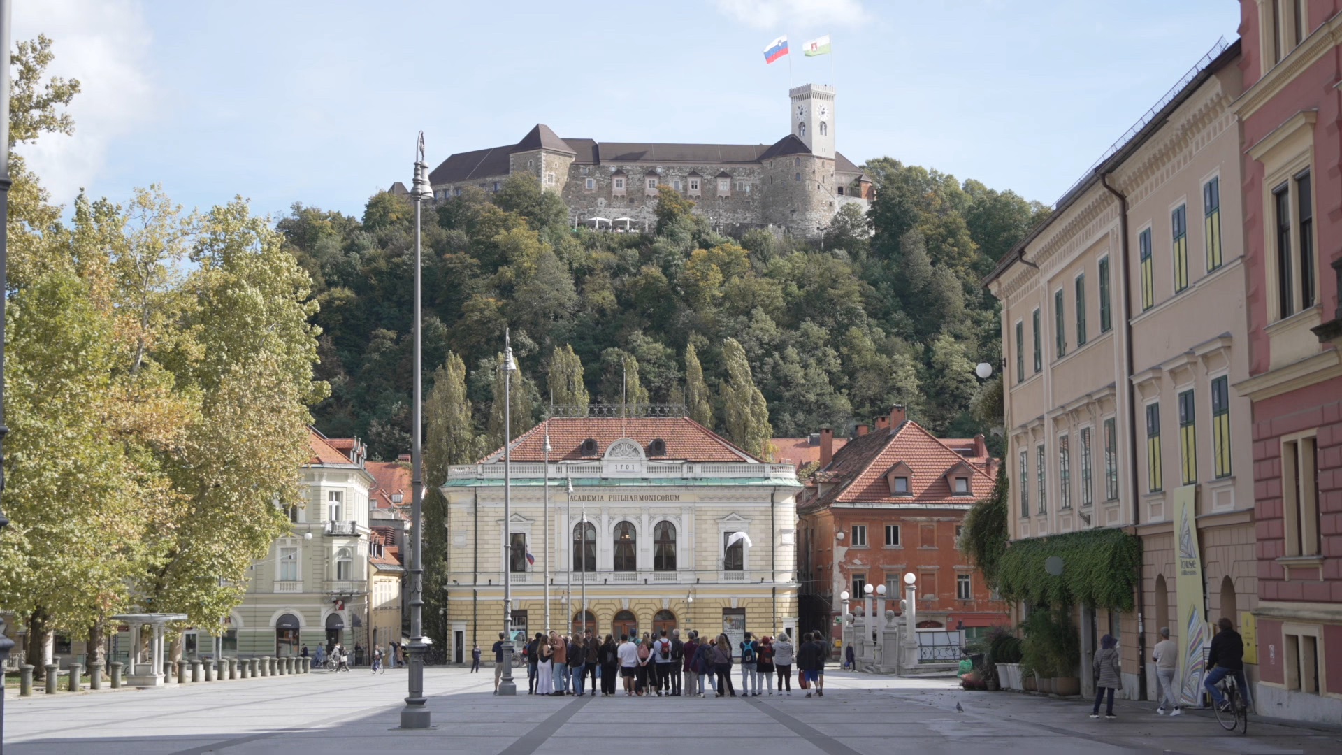 Ljubljana, capital of Slovenia. /CGTN