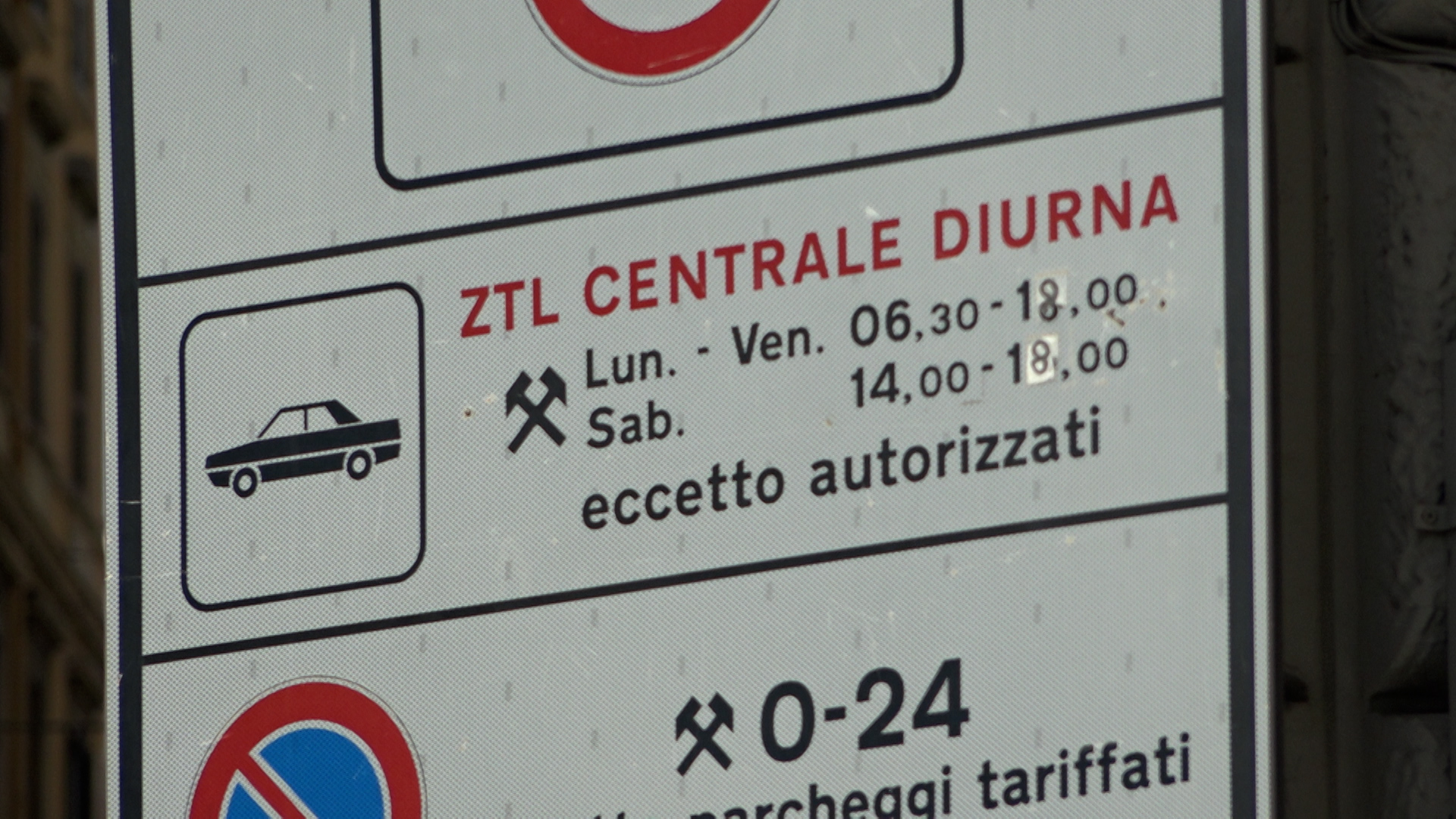 The ZTL zone covers parts of central Rome/ CGTN  