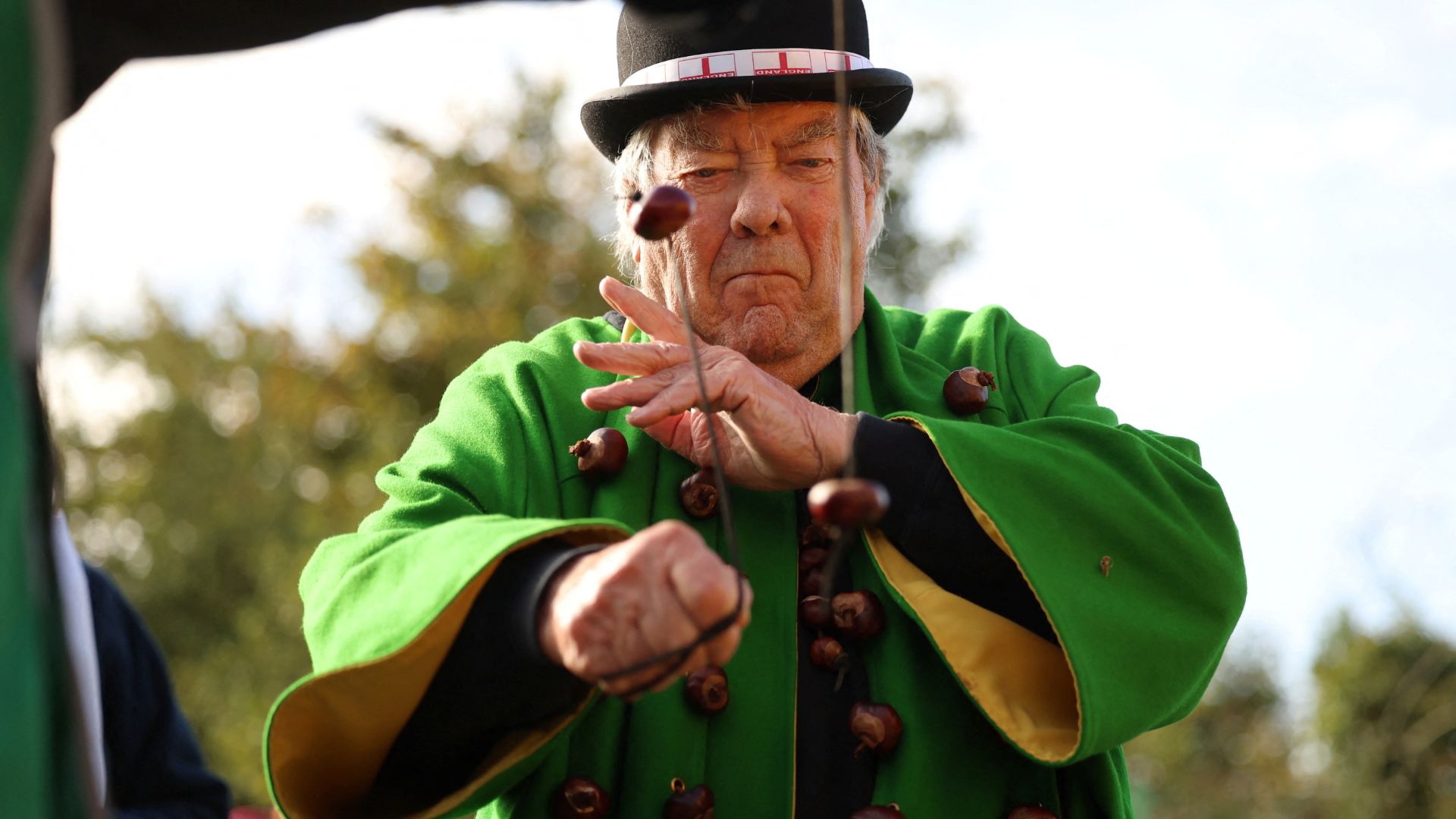 David Jakins, known as 'King Conker', was accused by his opponent. /Phil Noble/Reuters