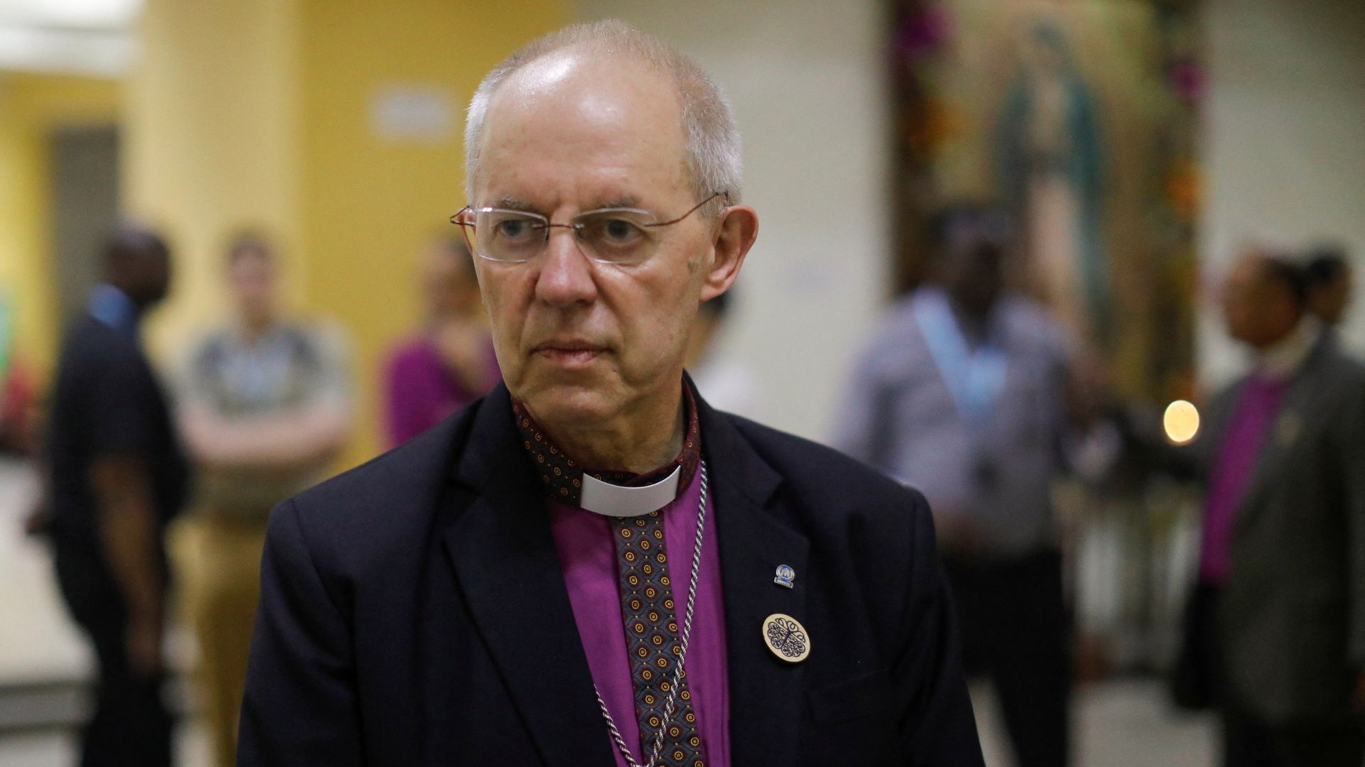 Archbishop of Canterbury Justin Welby, pictured in El Salvador in June 2024. /Jose Cabezas/Reuters