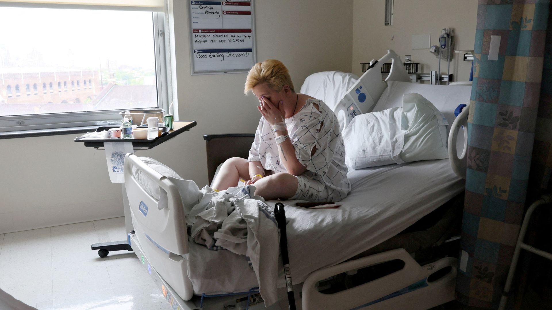 Shannon Turner is in and out of hospital due to effects related to the interplay between long COVID, psoriatic arthritis, antiphospholipid antibody syndrome and autoimmune diseases. /Leah Millis/File/Reuters
