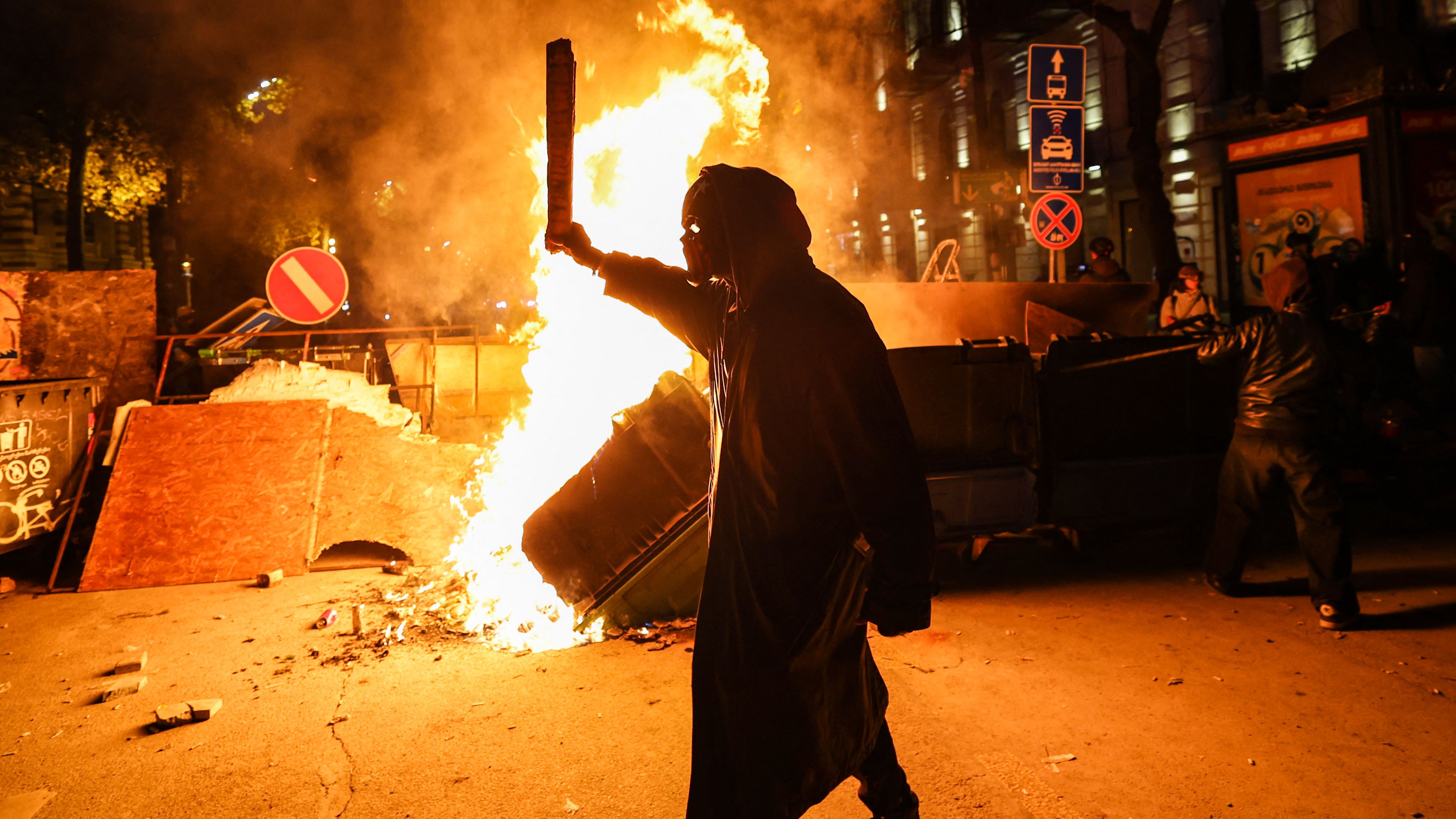 Georgia has been rocked by turmoil since the ruling Georgian Dream party claimed victory in the October 26 election. /Giorgi Arjevanize/AFP