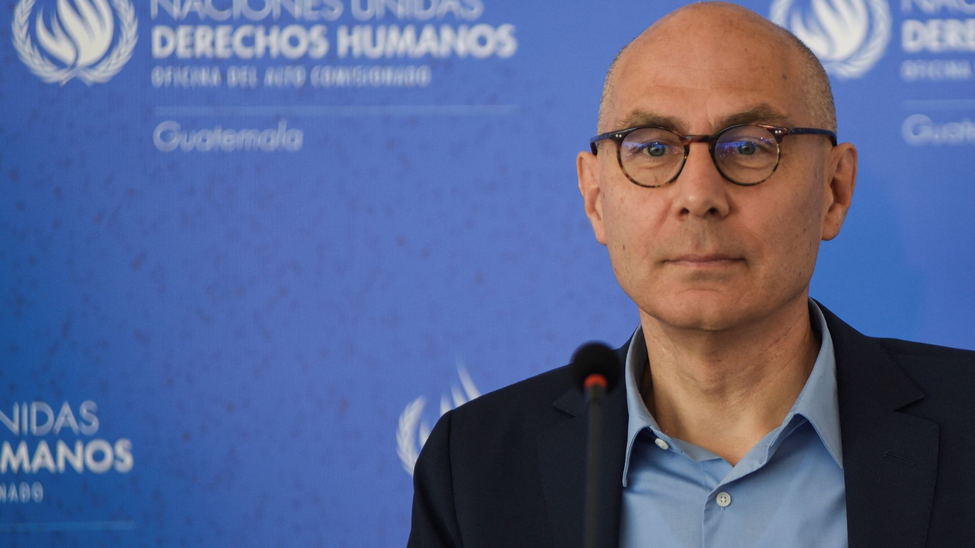 UN High Commissioner for Human Rights Volker Turk sees a 'huge chance' for dialogue. /Cristina Chiquin/Reuters