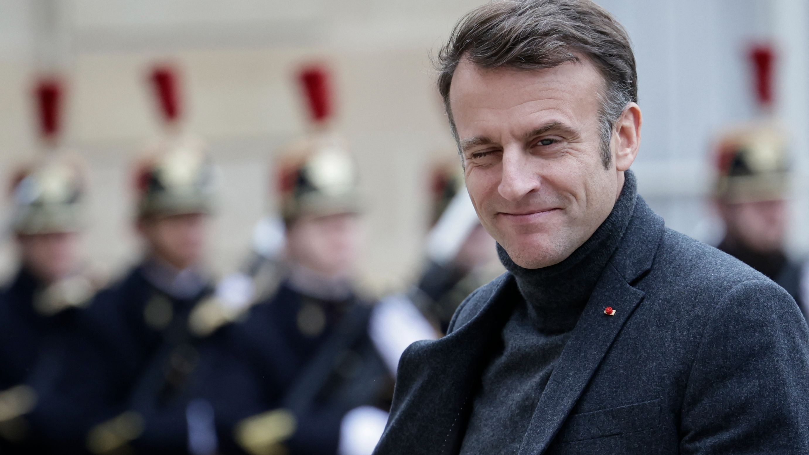 France's President Emmanuel Macron is trying to build support for a new executive. /Stephane de Sakutin/AFP