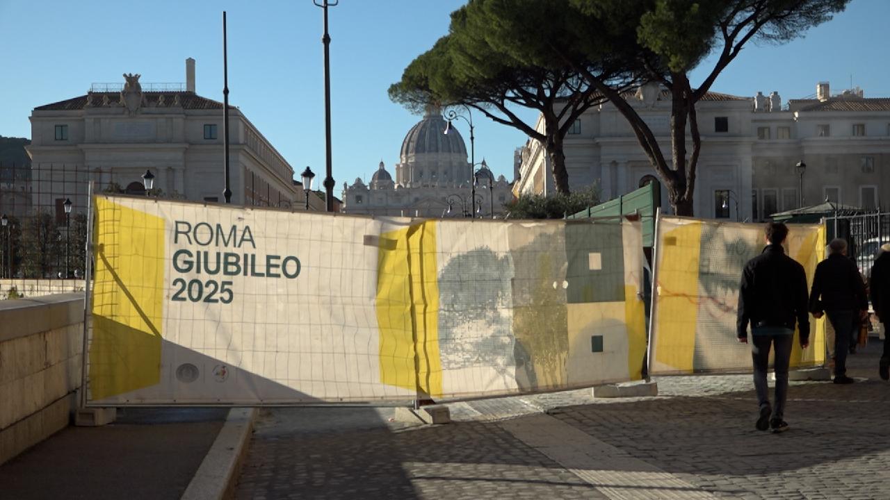 Rome rushes to finish construction for Catholic Church's 2025 Jubilee CGTN