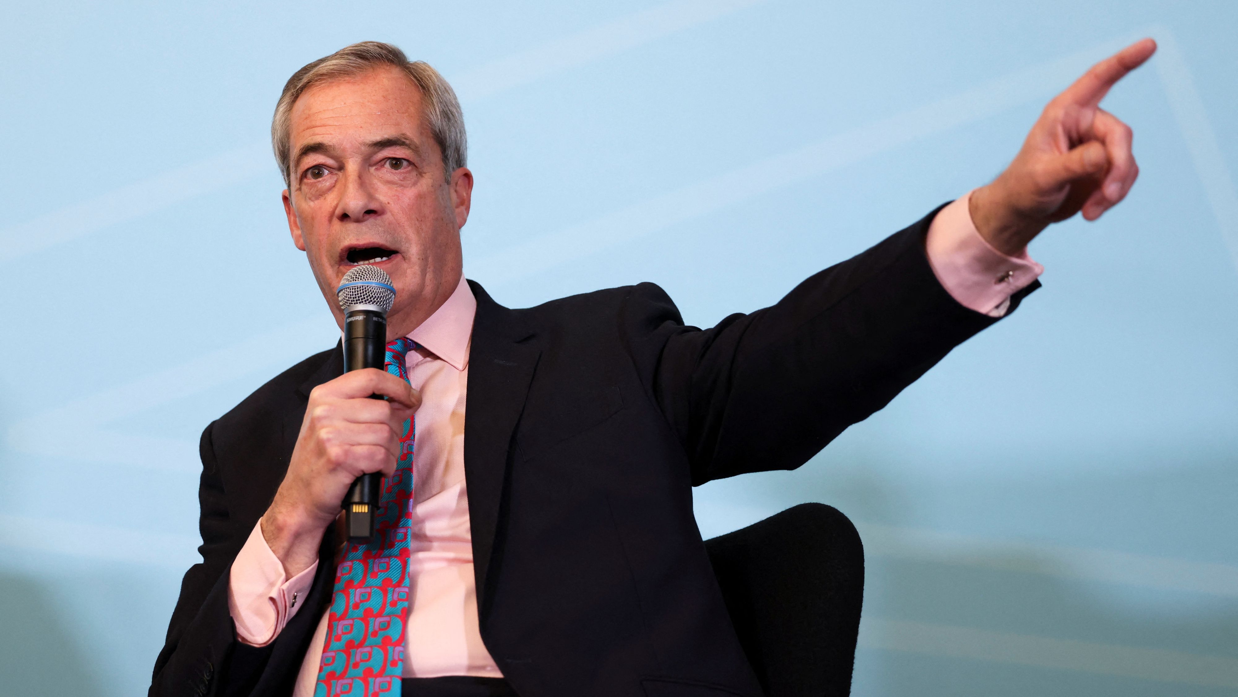 Britain's Reform UK party leader Nigel Farage, London, November 28, 2024. /Hollie Adams/Reuters