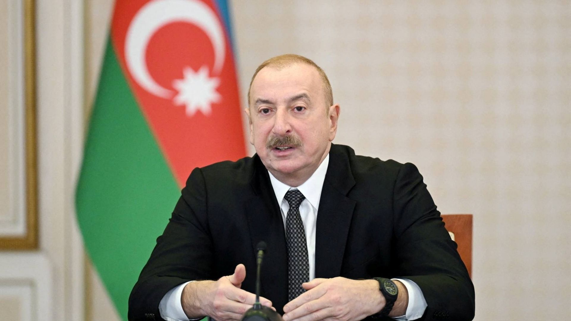 Azerbaijani President Ilham Aliyev. /Official website of the President of the Republic of Azerbaijan/Handout via Reuters
