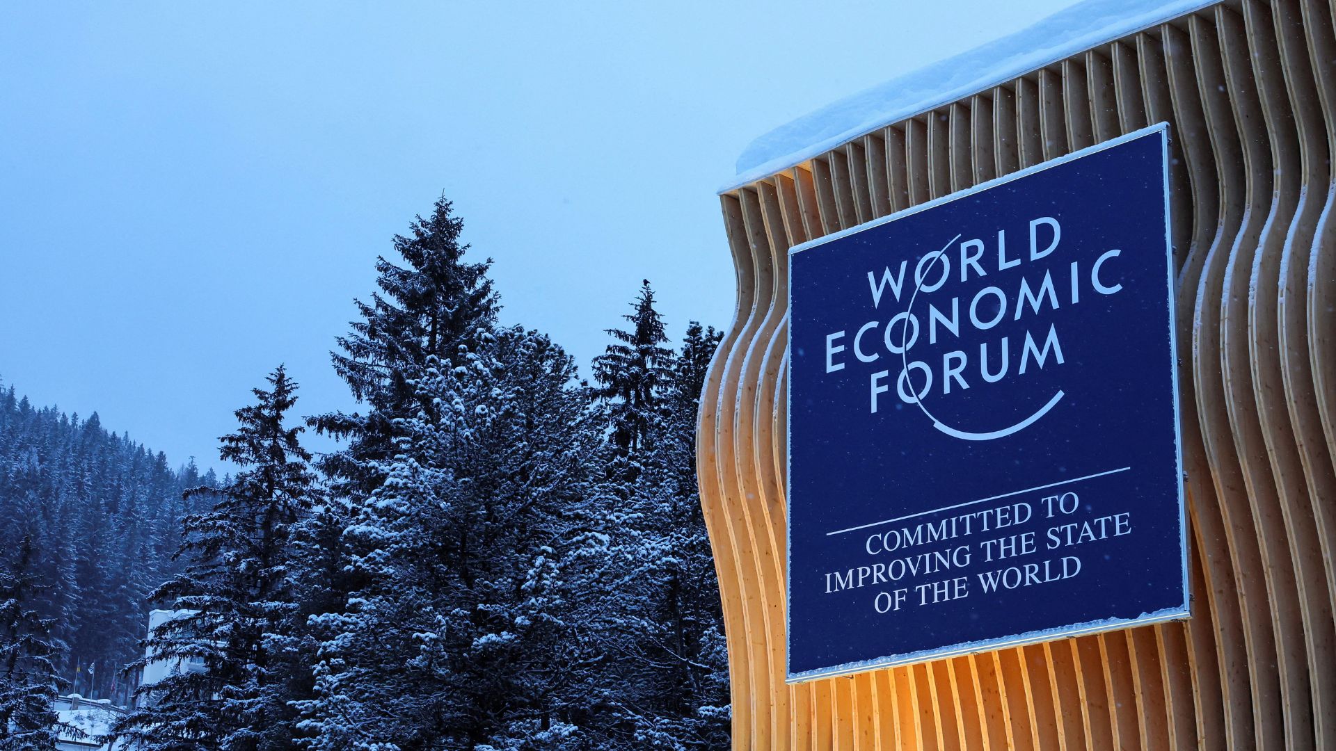 The World Economic Forum's annual meeting takes place in Davos, Switzerland. /Denis Balibouse/Reuters
