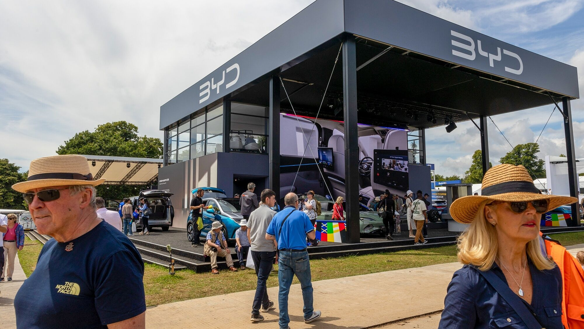Chinese car manufacturer BYD is starting to build a strong presence in the UK car market. /Carlos Jasso/Bloomberg/Getty