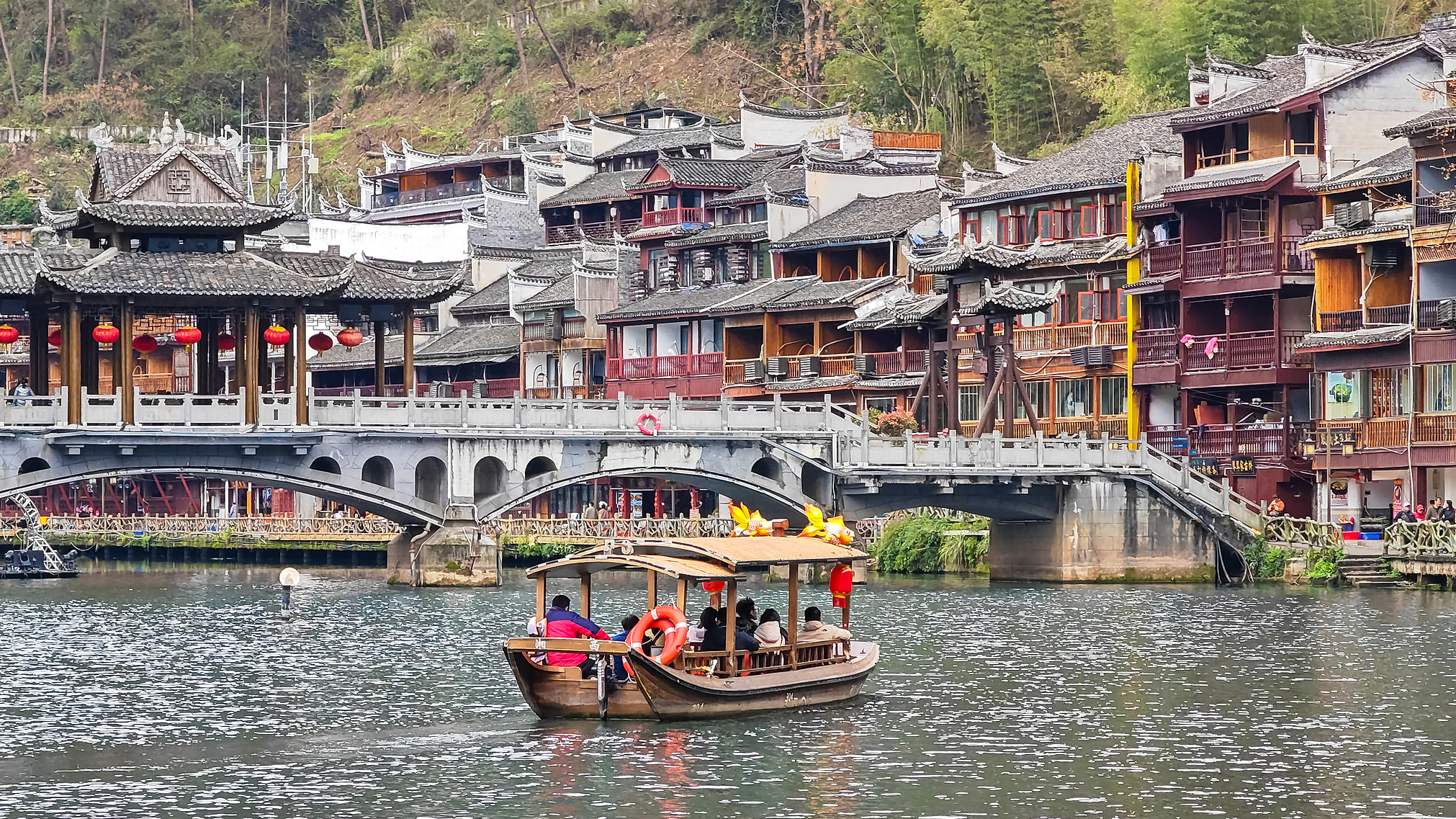 Fenghuang Ancient Town. /CFP