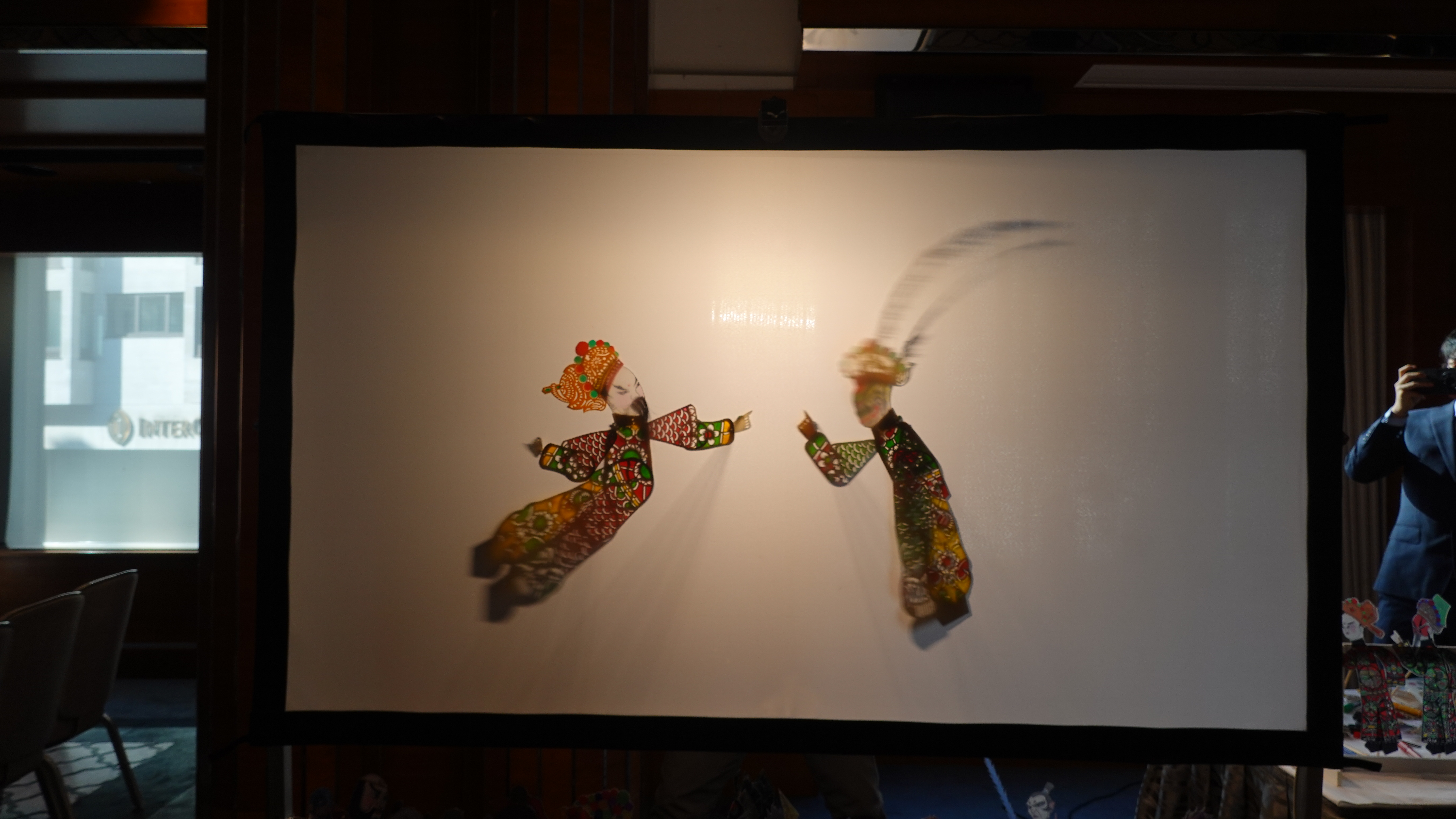 Hunan Paper Shadow Puppetry. /He Xiaoyi