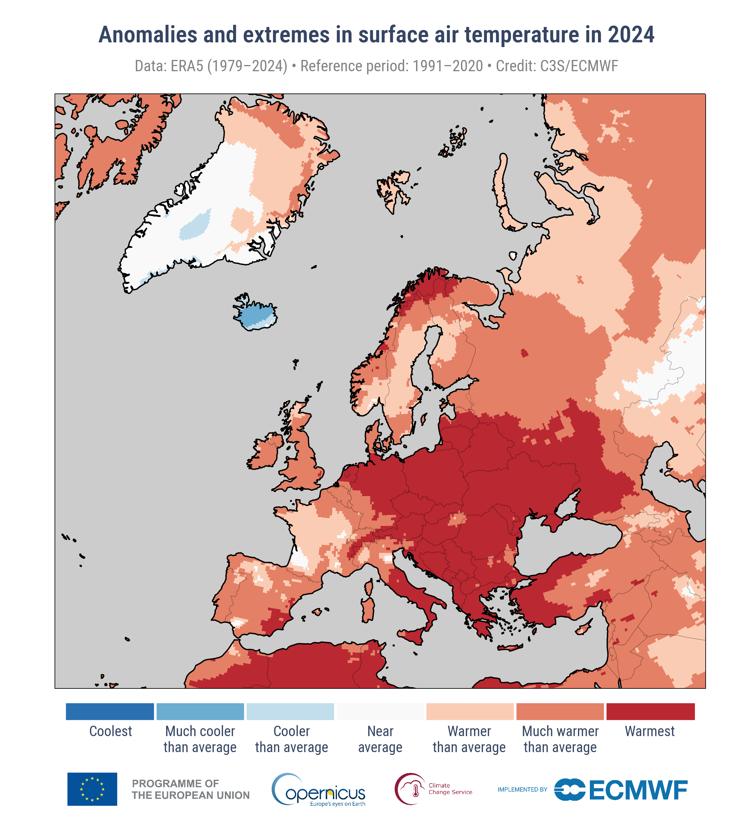 Europe is fastest-warming continent, says Copernicus climate report