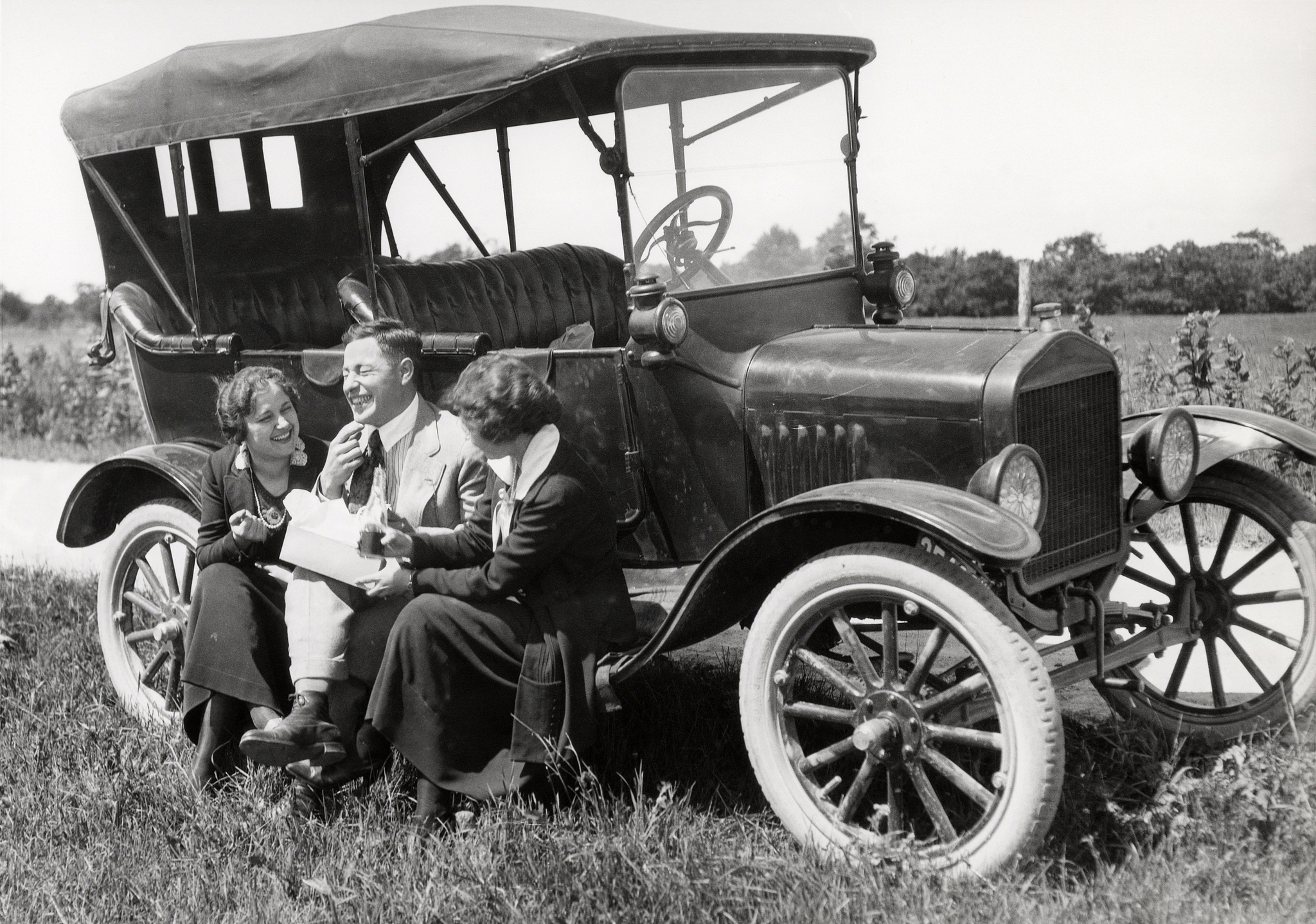 In the 1930s the U.S. was the world's biggest exporter of cars such as the Ford Model T. /H. Lefebvre/ClassicStock/Getty Images