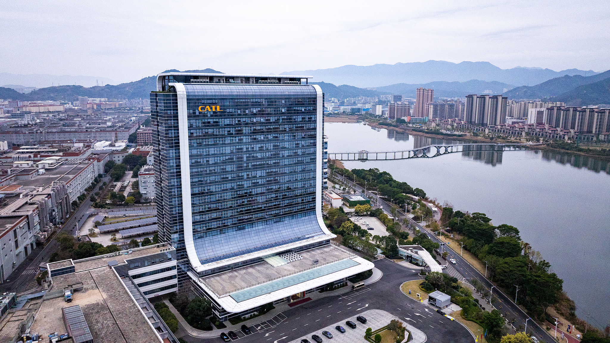 CATL's headquarters in Ningde City, Fujian Province. /CFP