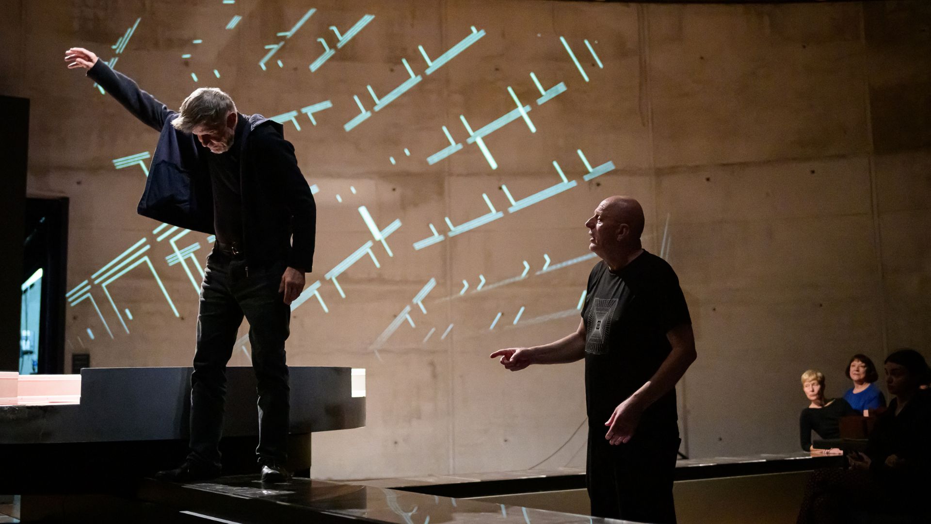 In a show stretched over 50 years, Slovenian director shoots for space
