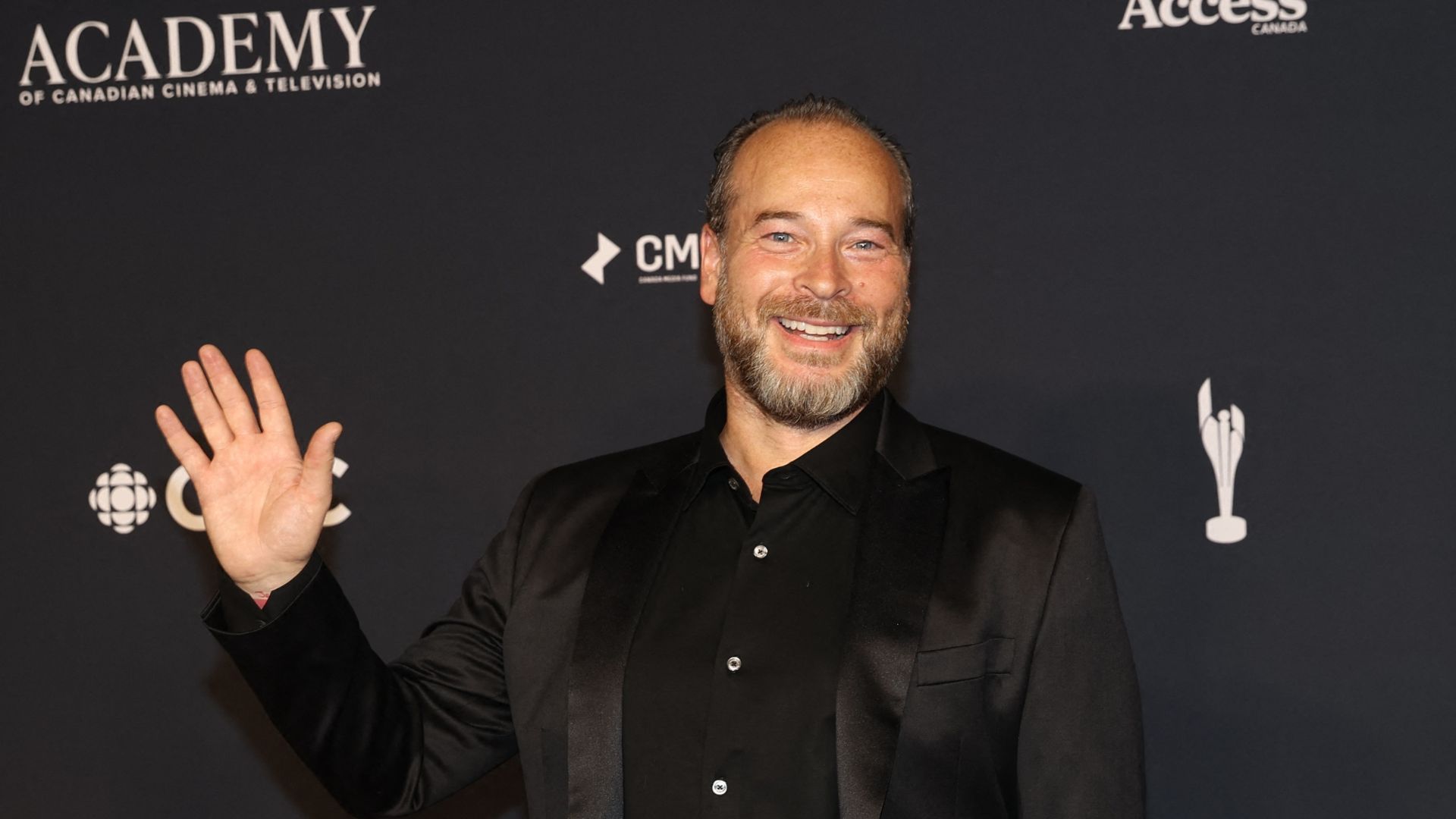 Film producer Jonathan Halperyn, posing on the red carpet at the 2024 Canadian Screen Awards in Toronto, is worried by the tariff threat. /Cole Burston/Reuters