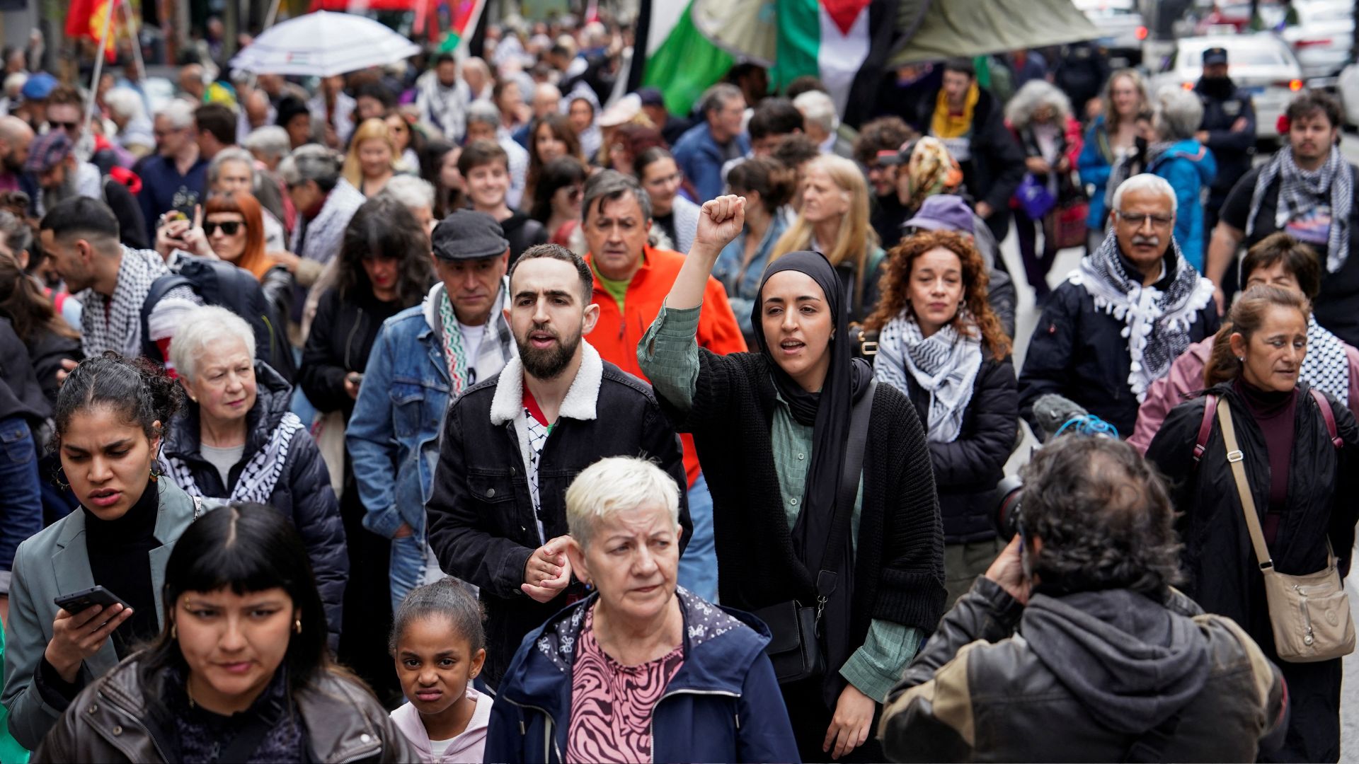 Madrid's Nakba Day protests criticize Israel for attack on Gaza