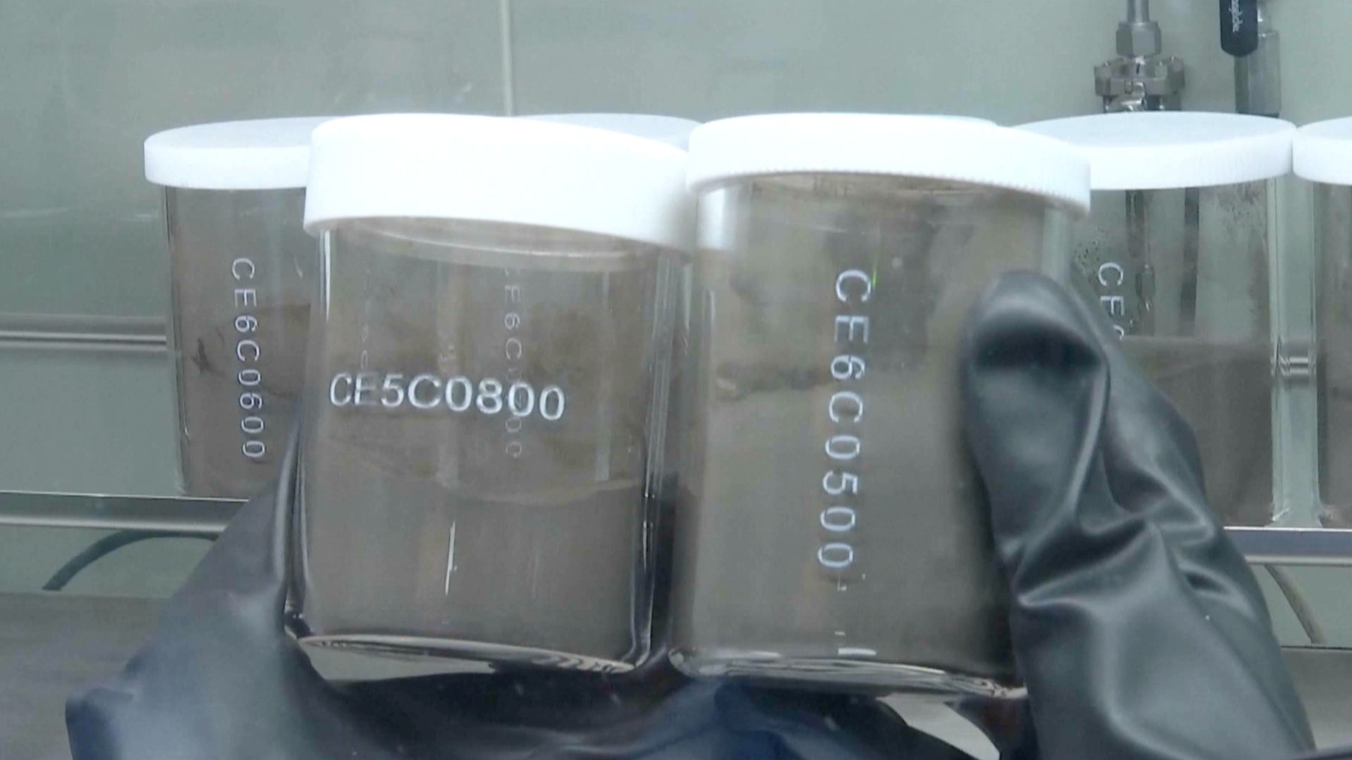 Samples returned by the Chang'e 5 and Chang'e 6 missions. /CGTN