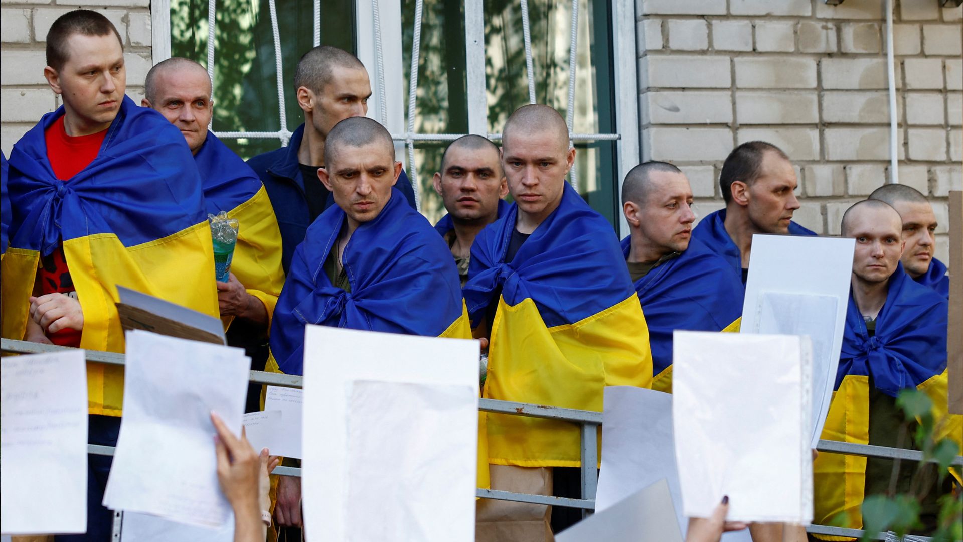 Russia strikes Kyiv after first stage of major prisoner swap