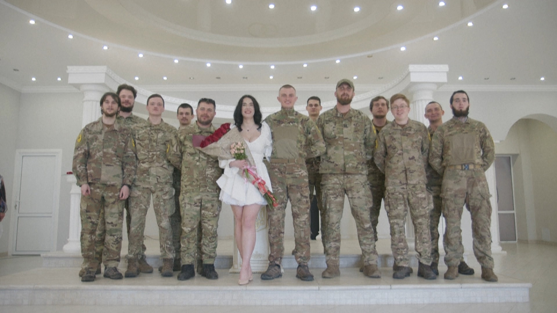 Ukraine's frontline newlyweds have 'no time' to wait for peace