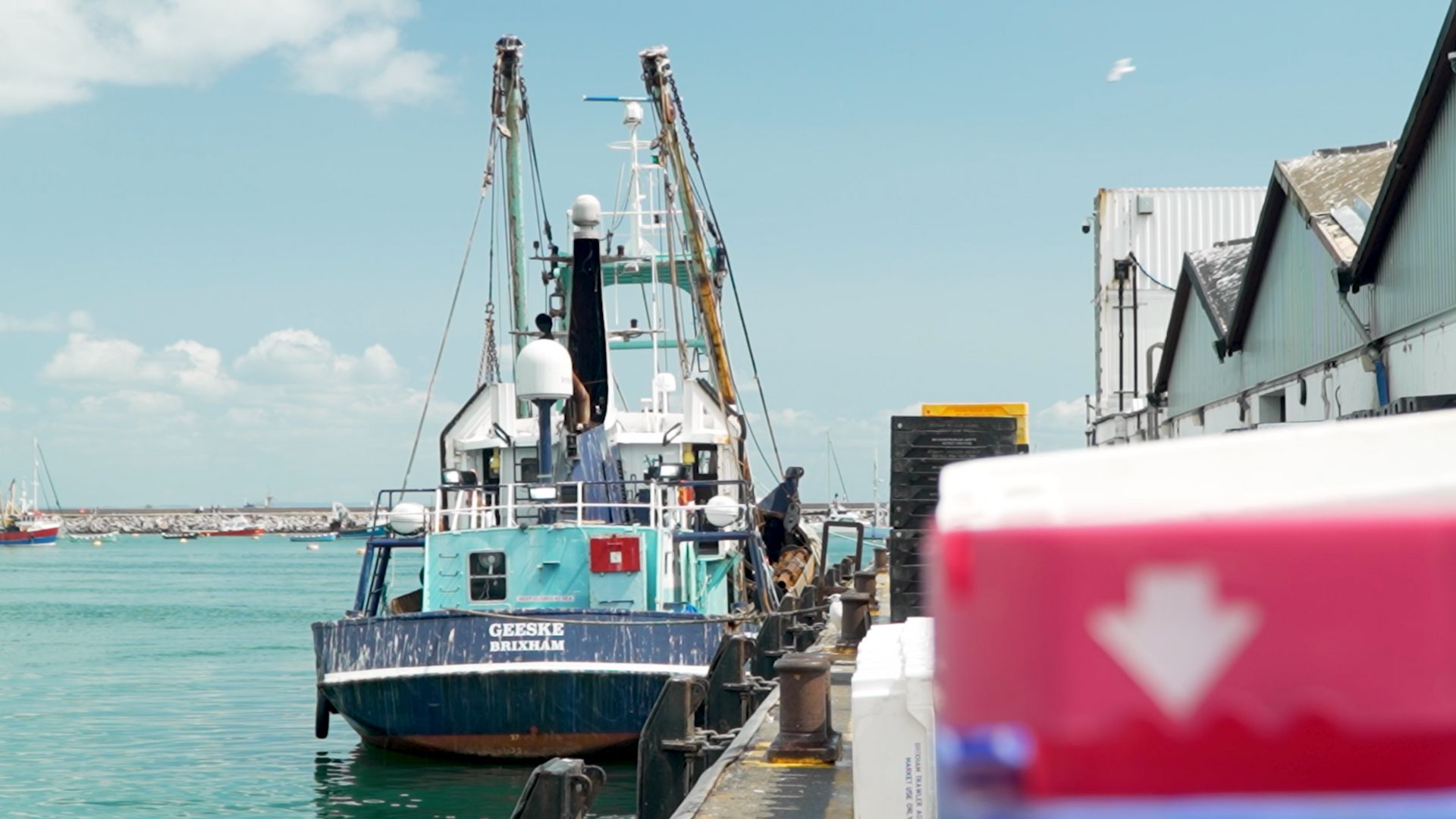 Sharing UK waters with EU boats has been a contentious issue for UK trawlermen. /CGTN